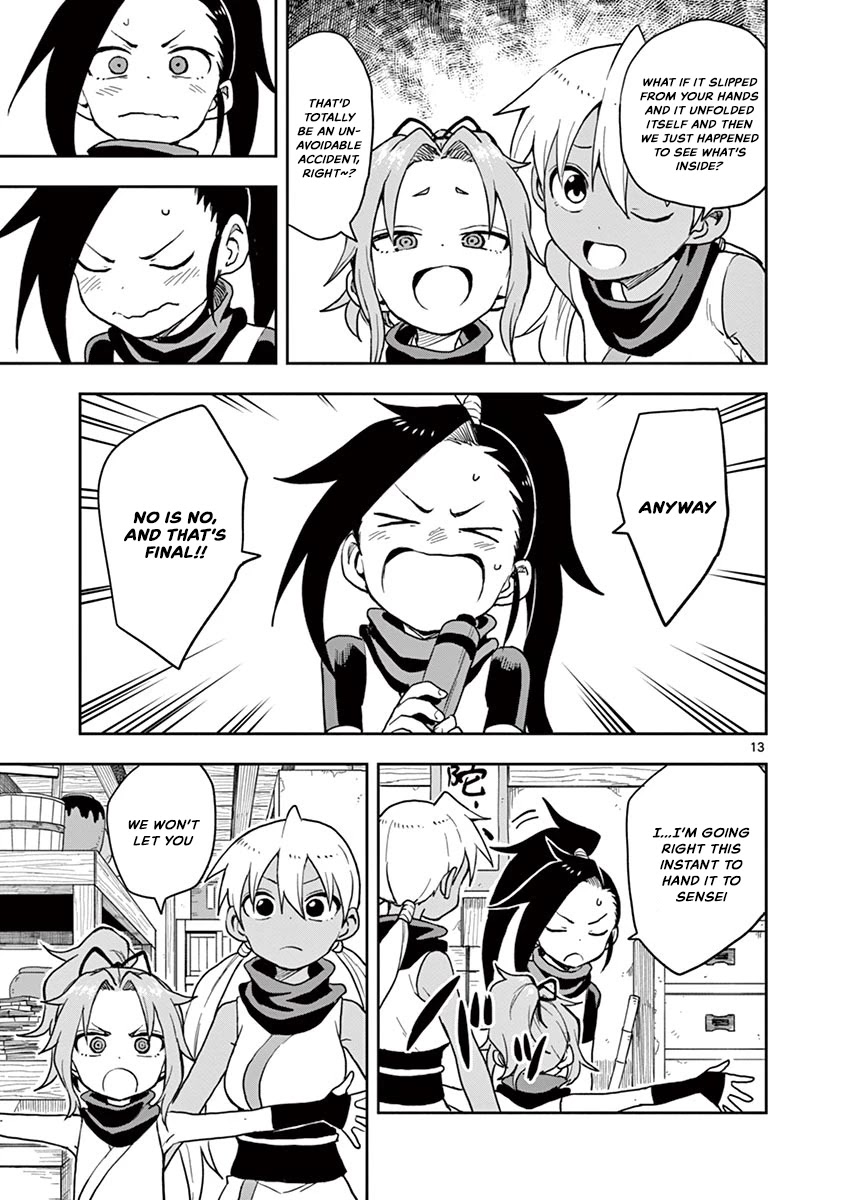Kunoichi Tsubaki no Mune no Uchi Chapter 29 page 14 - Chapter 29: Drawing of a Man