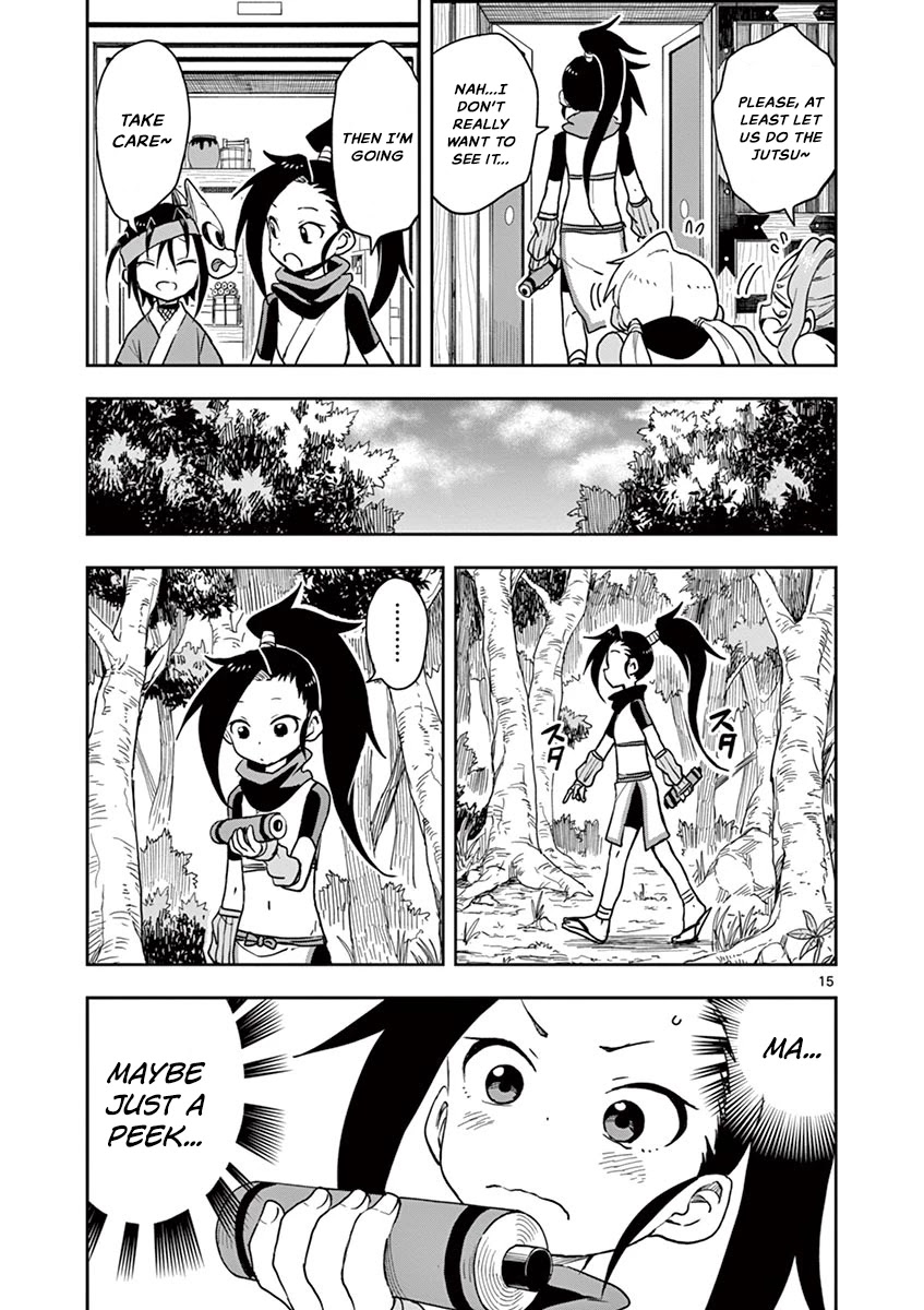 Kunoichi Tsubaki no Mune no Uchi Chapter 29 page 16 - Chapter 29: Drawing of a Man