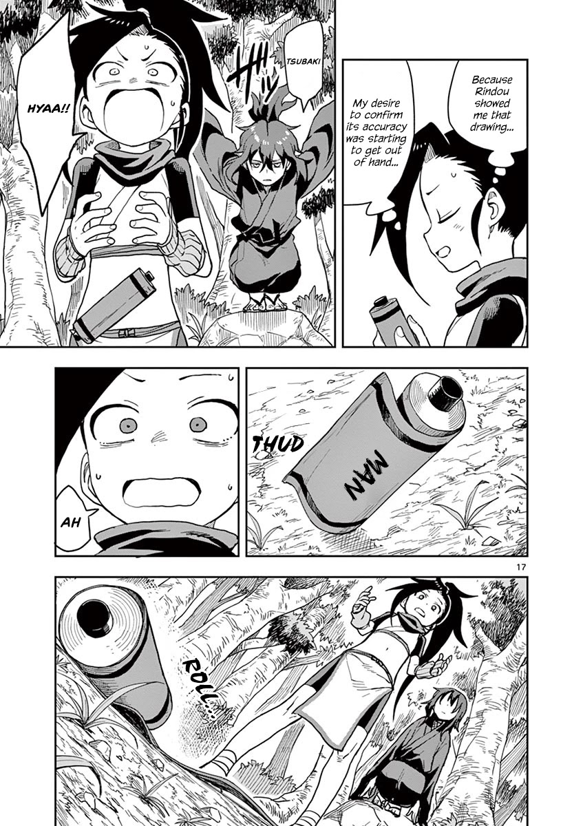 Kunoichi Tsubaki no Mune no Uchi Chapter 29 page 18 - Chapter 29: Drawing of a Man