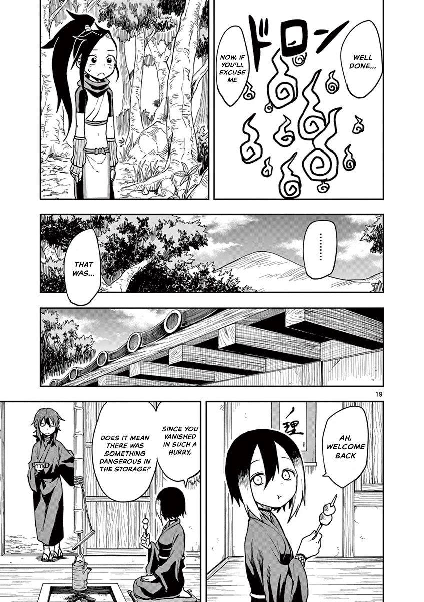 Kunoichi Tsubaki no Mune no Uchi Chapter 29 page 20 - Chapter 29: Drawing of a Man