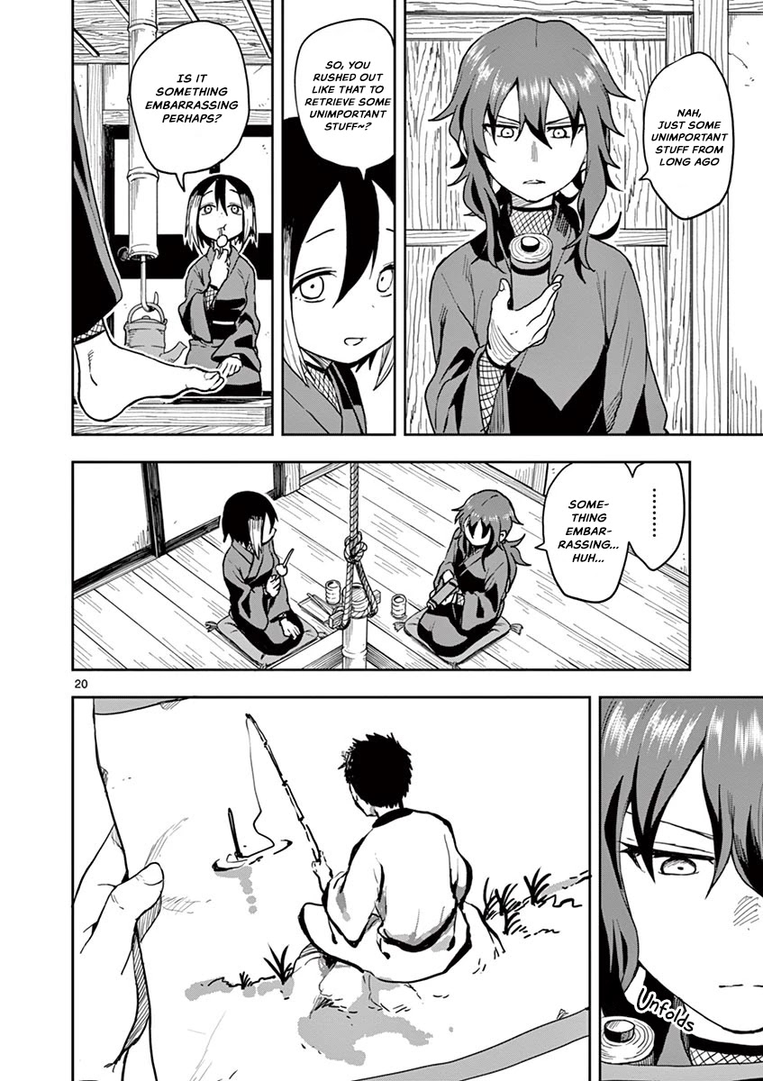 Kunoichi Tsubaki no Mune no Uchi Chapter 29 page 21 - Chapter 29: Drawing of a Man