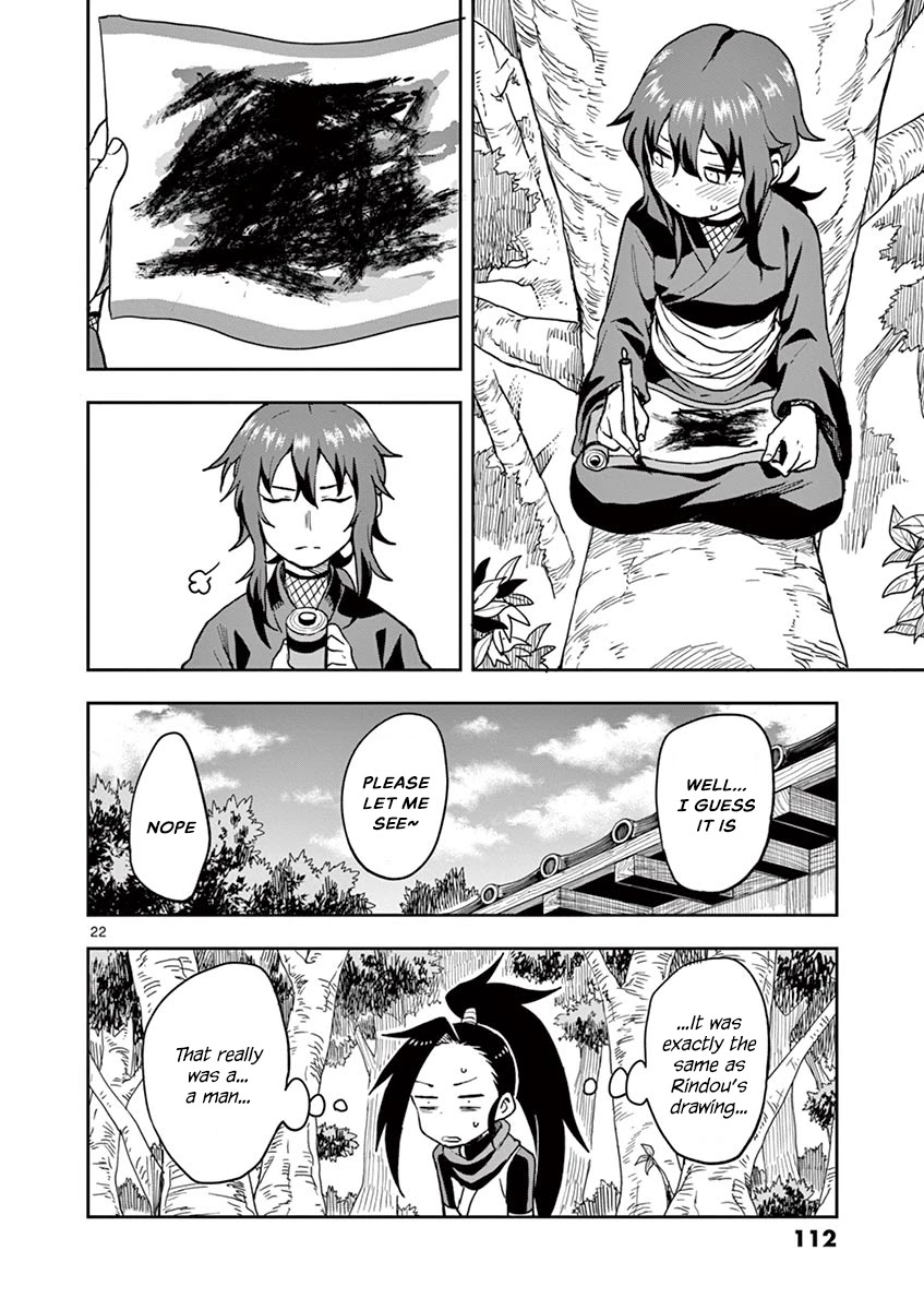 Kunoichi Tsubaki no Mune no Uchi Chapter 29 page 23 - Chapter 29: Drawing of a Man