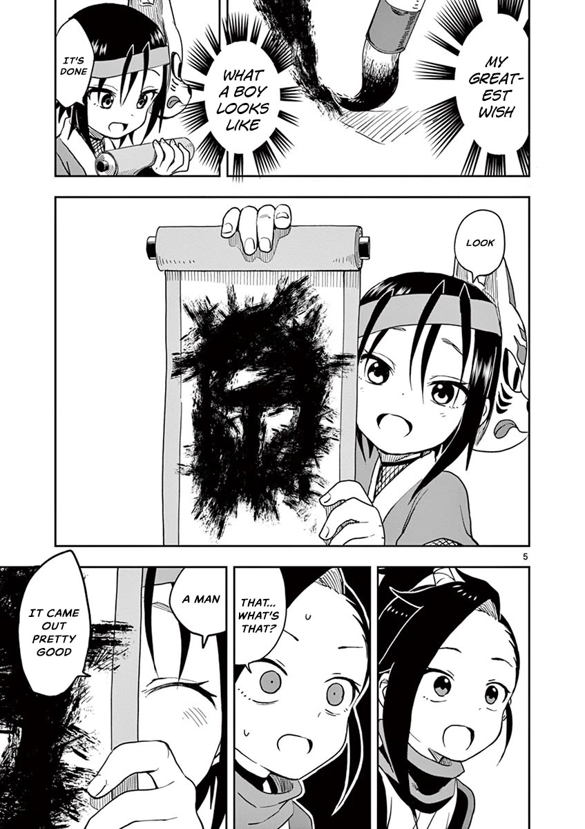 Kunoichi Tsubaki no Mune no Uchi Chapter 29 page 6 - Chapter 29: Drawing of a Man