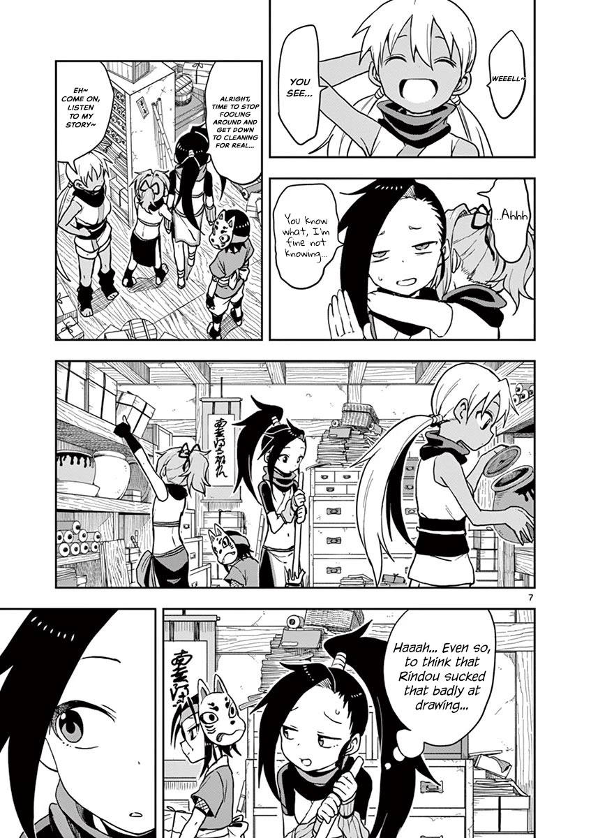 Kunoichi Tsubaki no Mune no Uchi Chapter 29 page 8 - Chapter 29: Drawing of a Man