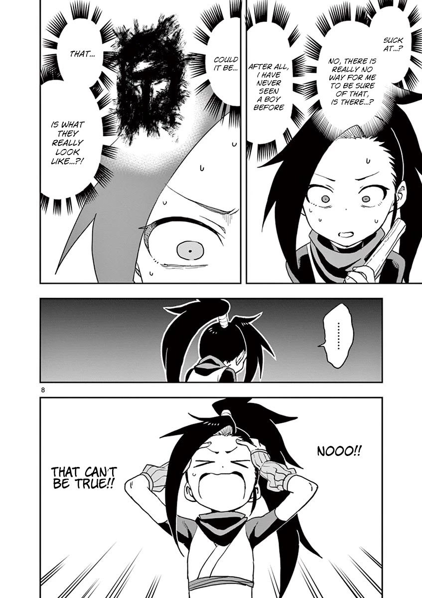 Kunoichi Tsubaki no Mune no Uchi Chapter 29 page 9 - Chapter 29: Drawing of a Man