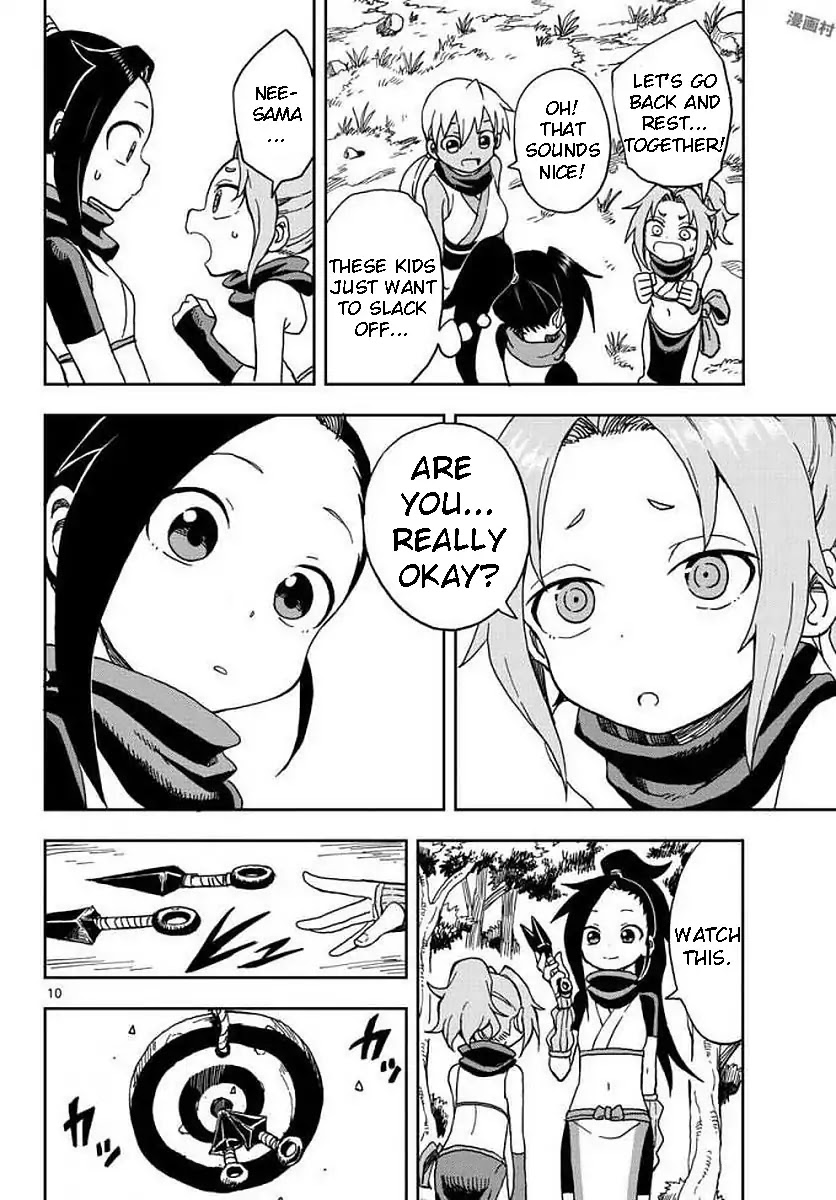 Kunoichi Tsubaki no Mune no Uchi Chapter 3 page 10 - Chapter 3: The Secret Life of a Ninja Girl Interested in Boys