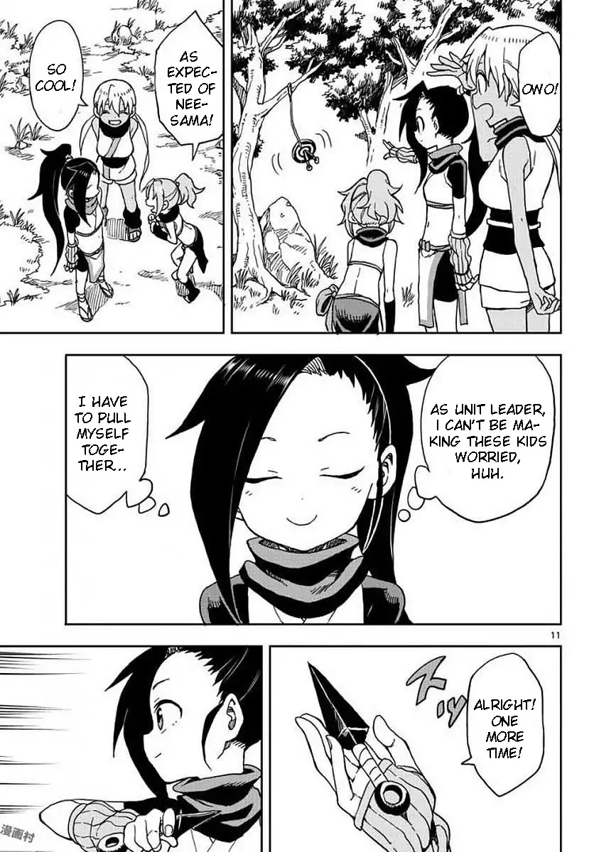 Kunoichi Tsubaki no Mune no Uchi Chapter 3 page 11 - Chapter 3: The Secret Life of a Ninja Girl Interested in Boys