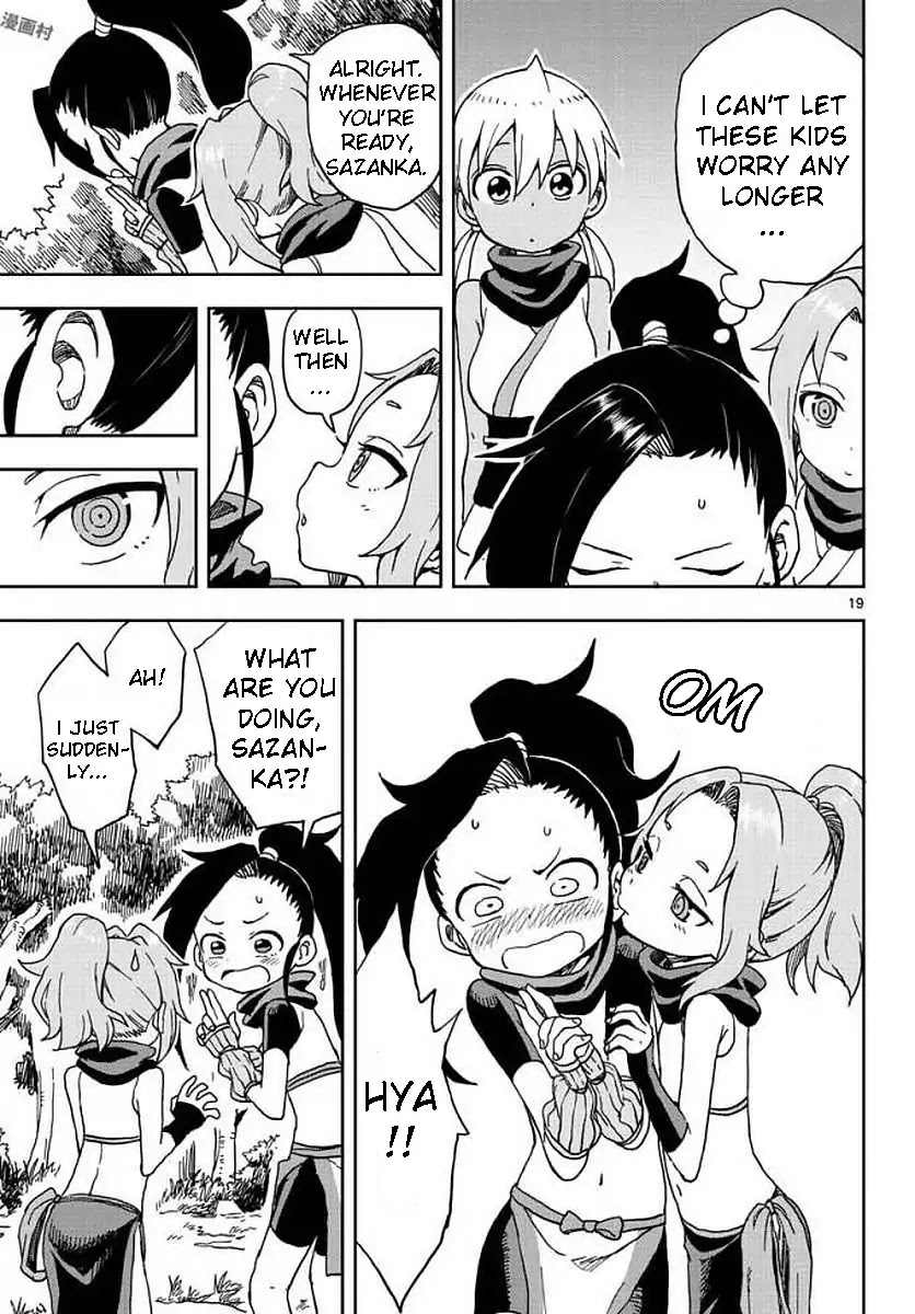 Kunoichi Tsubaki no Mune no Uchi Chapter 3 page 19 - Chapter 3: The Secret Life of a Ninja Girl Interested in Boys
