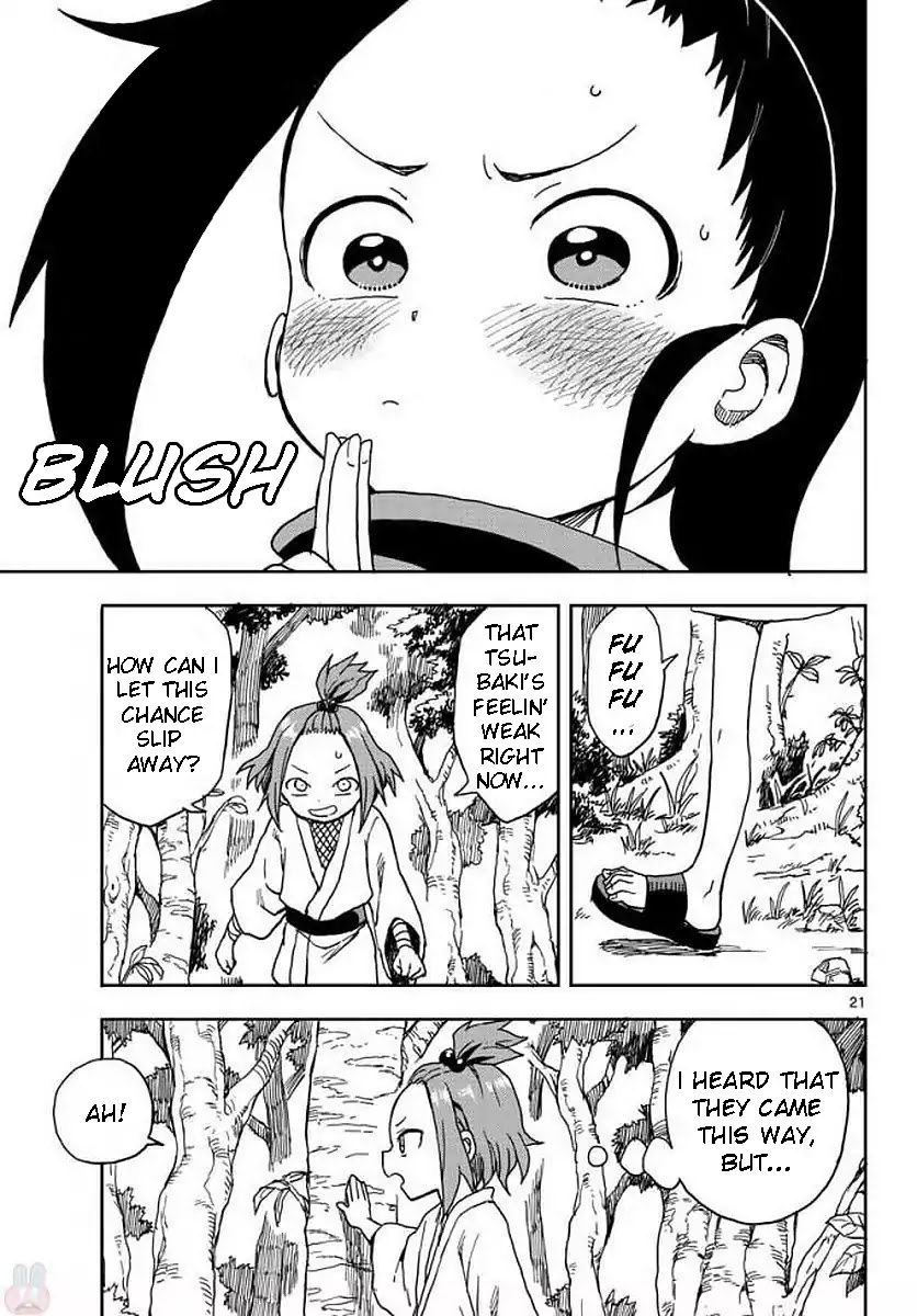 Kunoichi Tsubaki no Mune no Uchi Chapter 3 page 21 - Chapter 3: The Secret Life of a Ninja Girl Interested in Boys