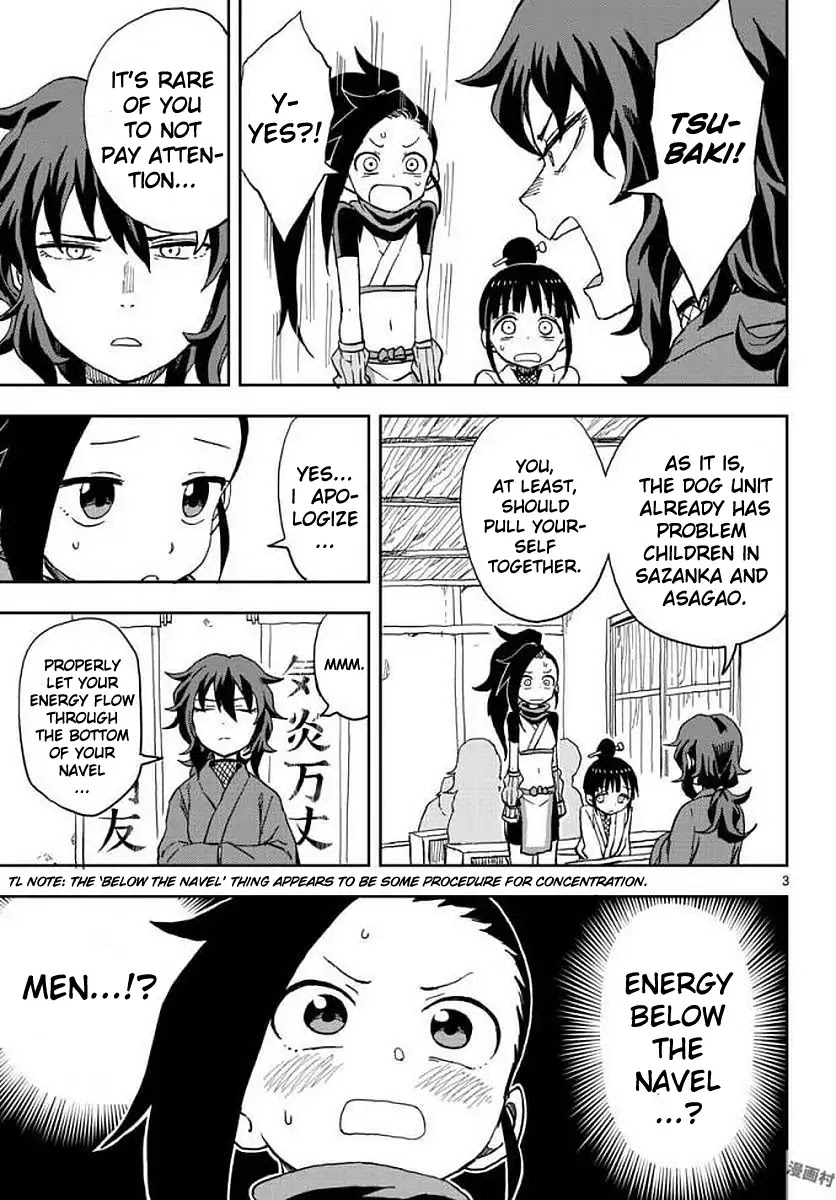 Kunoichi Tsubaki no Mune no Uchi Chapter 3 page 3 - Chapter 3: The Secret Life of a Ninja Girl Interested in Boys