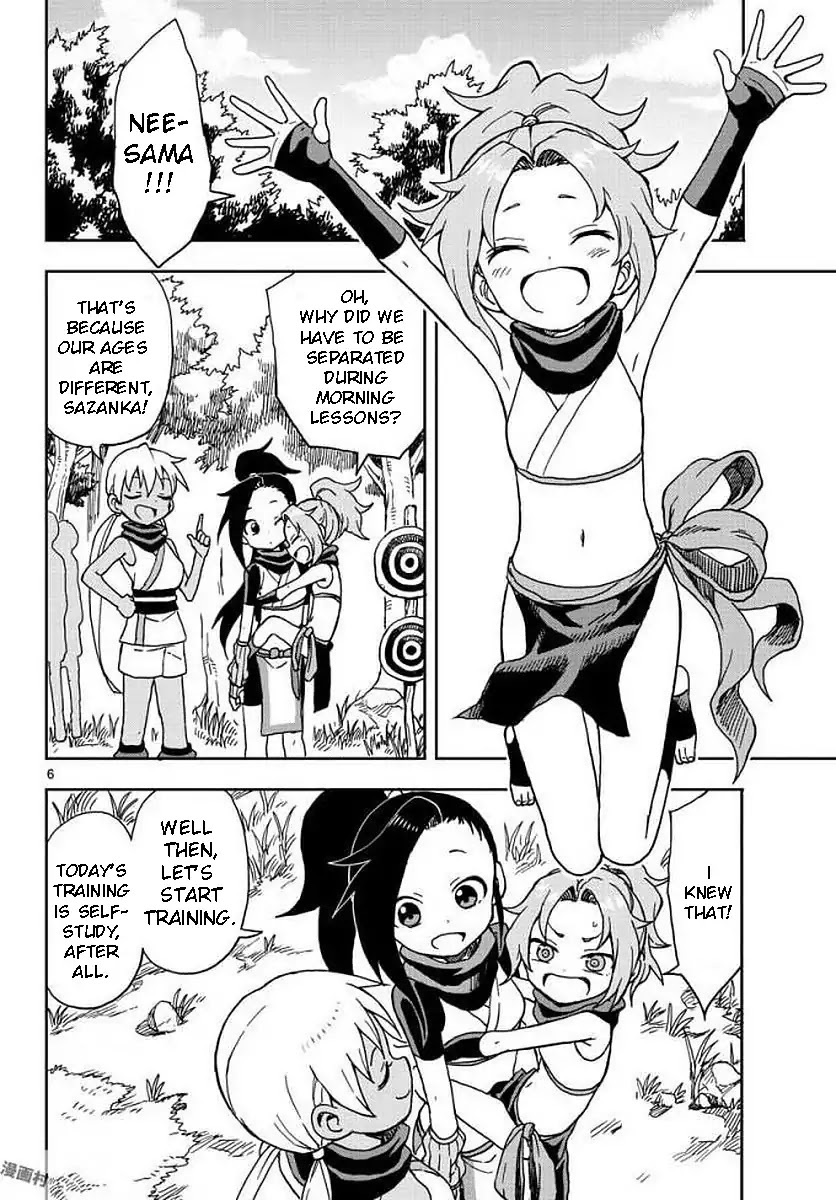 Kunoichi Tsubaki no Mune no Uchi Chapter 3 page 6 - Chapter 3: The Secret Life of a Ninja Girl Interested in Boys