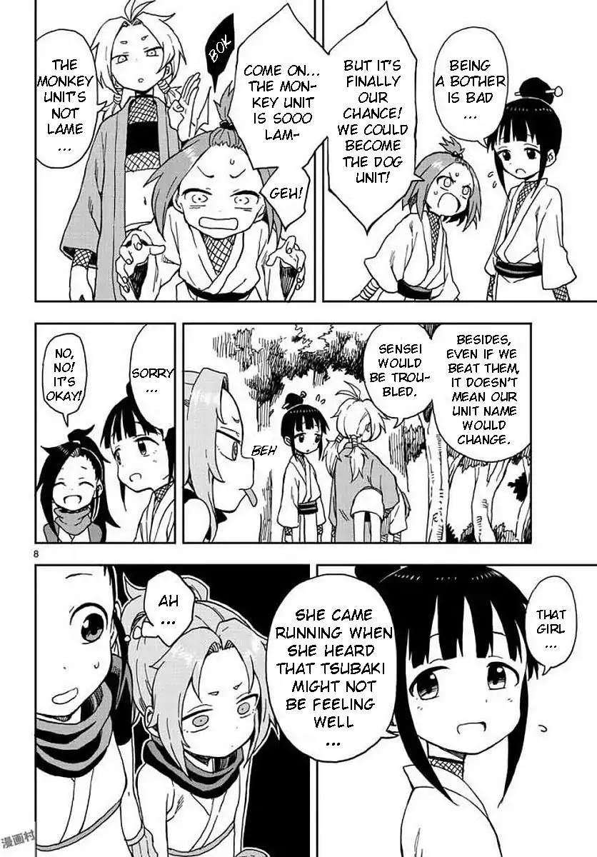 Kunoichi Tsubaki no Mune no Uchi Chapter 3 page 8 - Chapter 3: The Secret Life of a Ninja Girl Interested in Boys