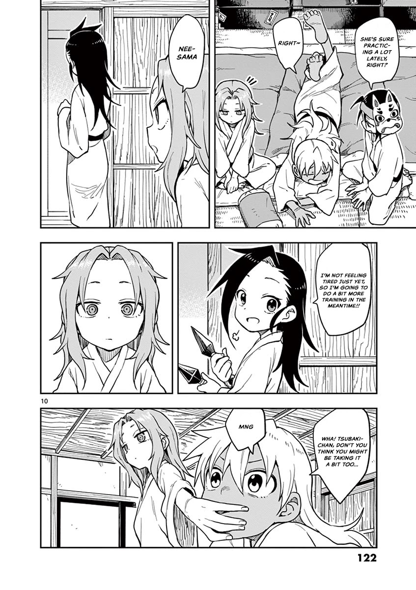 Kunoichi Tsubaki no Mune no Uchi Chapter 30 page 11 - Chapter 30: The Male Form