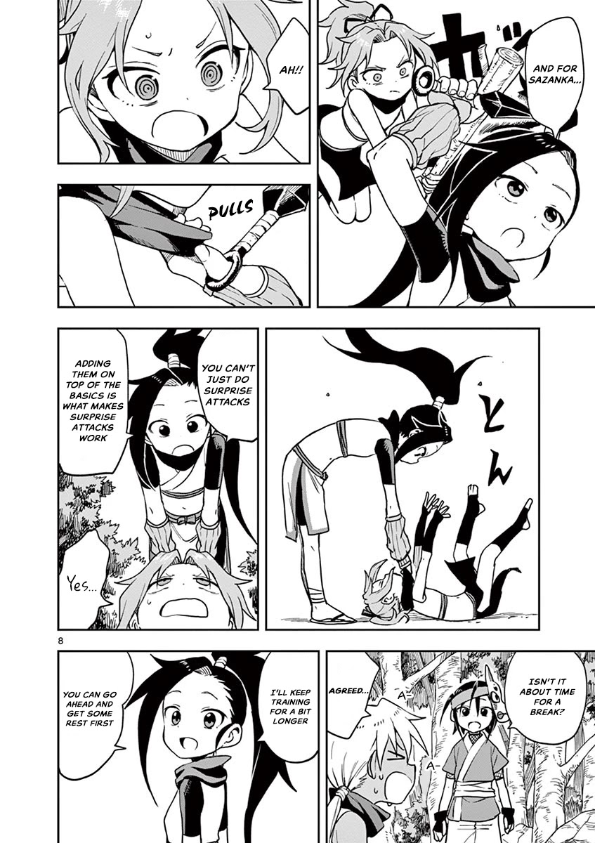 Kunoichi Tsubaki no Mune no Uchi Chapter 30 page 9 - Chapter 30: The Male Form