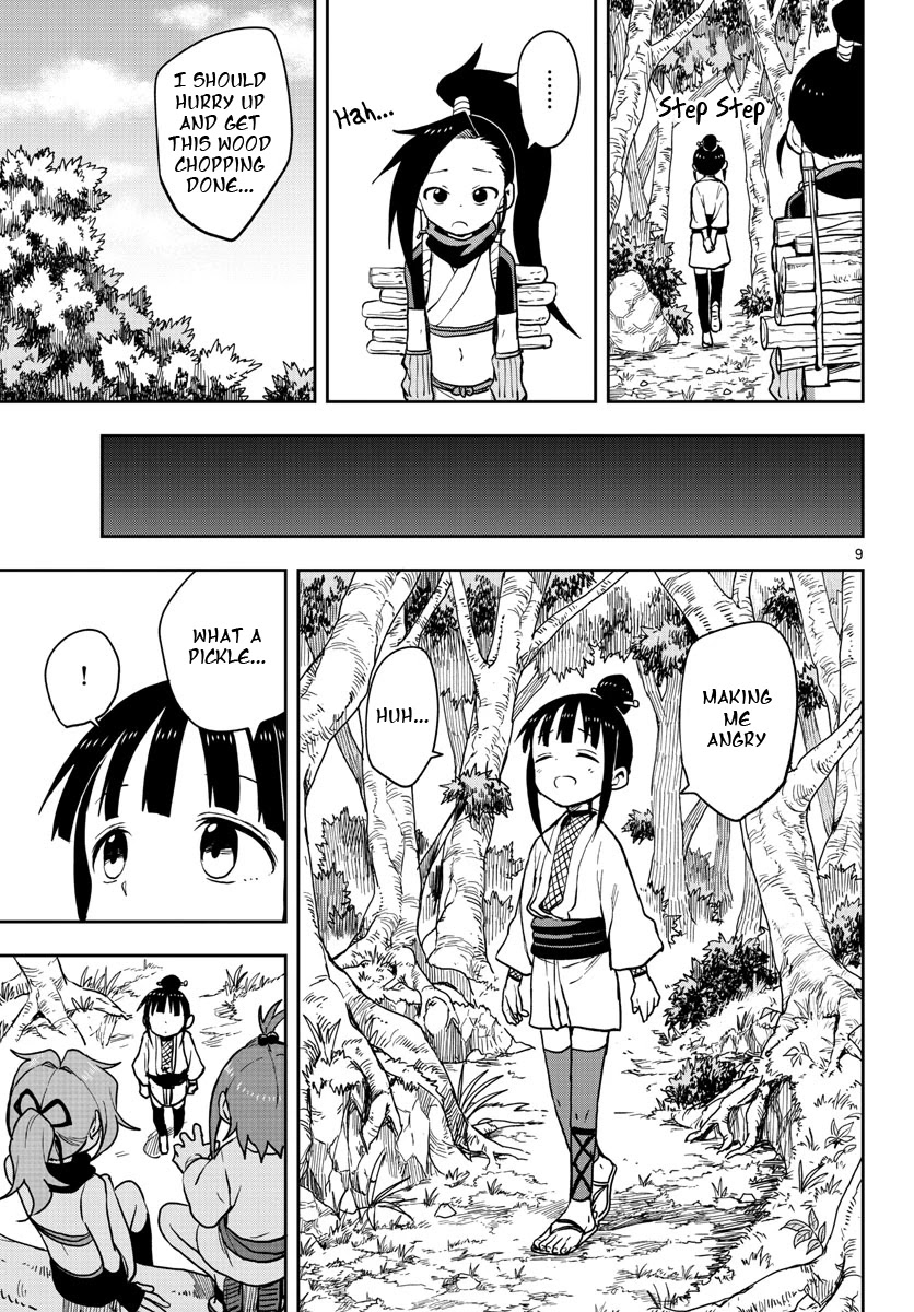 Kunoichi Tsubaki no Mune no Uchi Chapter 31 page 10 - Chapter 31: The Battle to Make Mokuren Angry