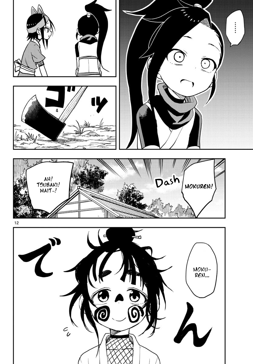 Kunoichi Tsubaki no Mune no Uchi Chapter 31 page 13 - Chapter 31: The Battle to Make Mokuren Angry