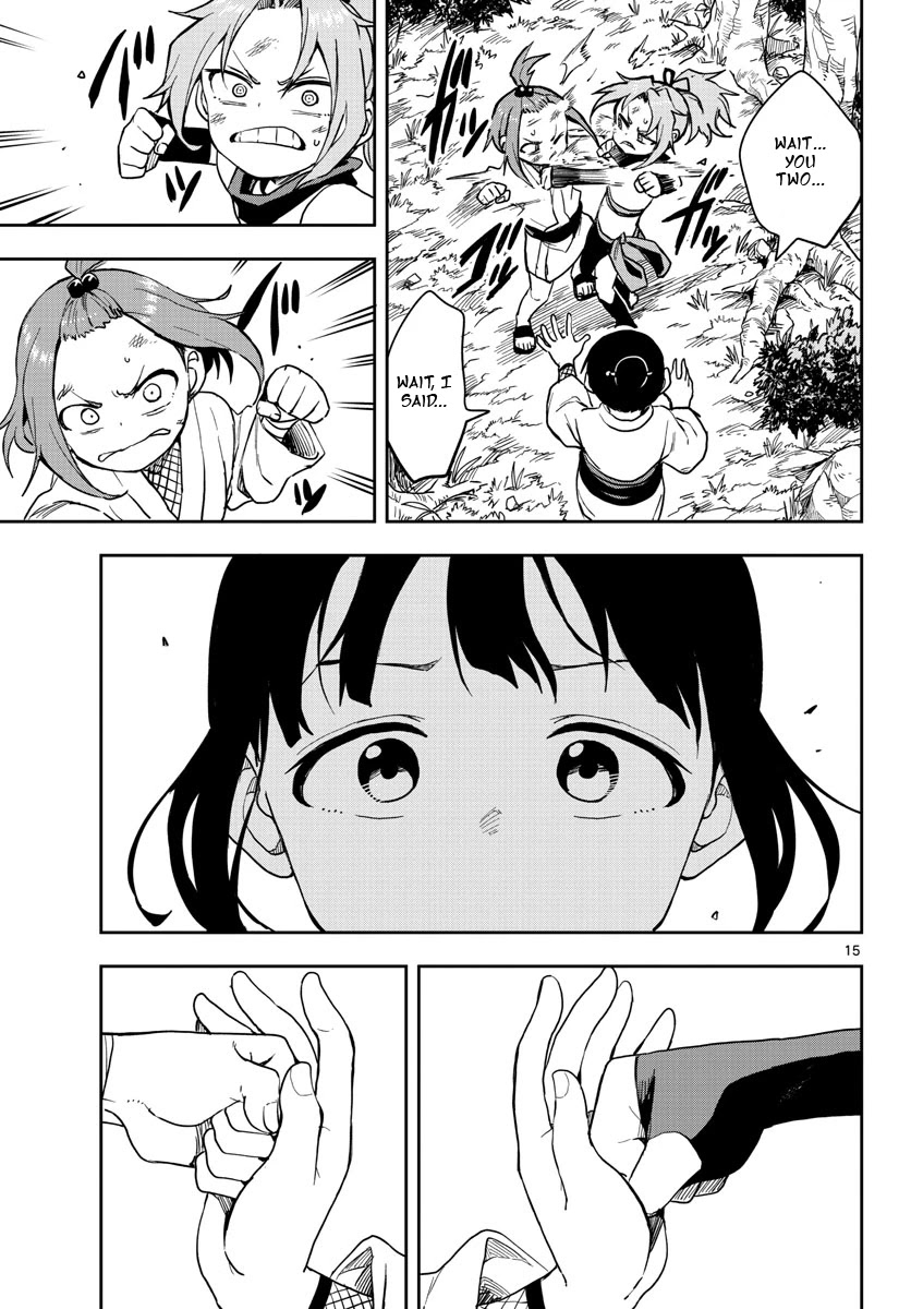 Kunoichi Tsubaki no Mune no Uchi Chapter 31 page 16 - Chapter 31: The Battle to Make Mokuren Angry