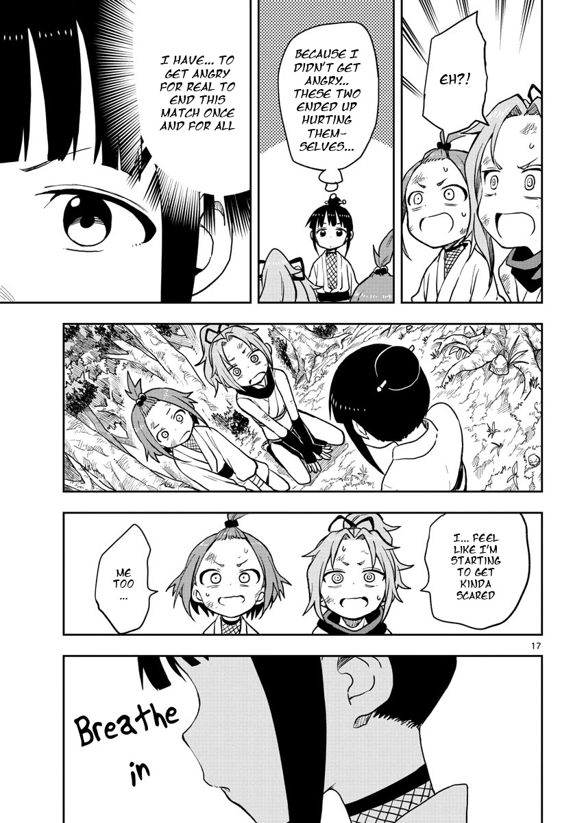Kunoichi Tsubaki no Mune no Uchi Chapter 31 page 18 - Chapter 31: The Battle to Make Mokuren Angry