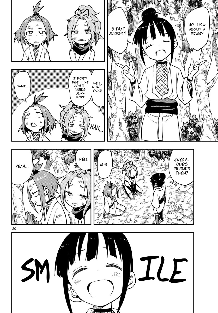 Kunoichi Tsubaki no Mune no Uchi Chapter 31 page 21 - Chapter 31: The Battle to Make Mokuren Angry