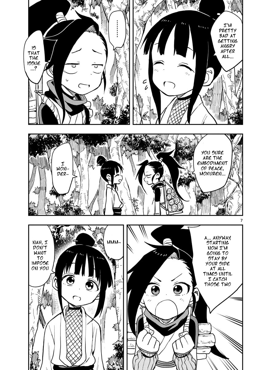 Kunoichi Tsubaki no Mune no Uchi Chapter 31 page 8 - Chapter 31: The Battle to Make Mokuren Angry
