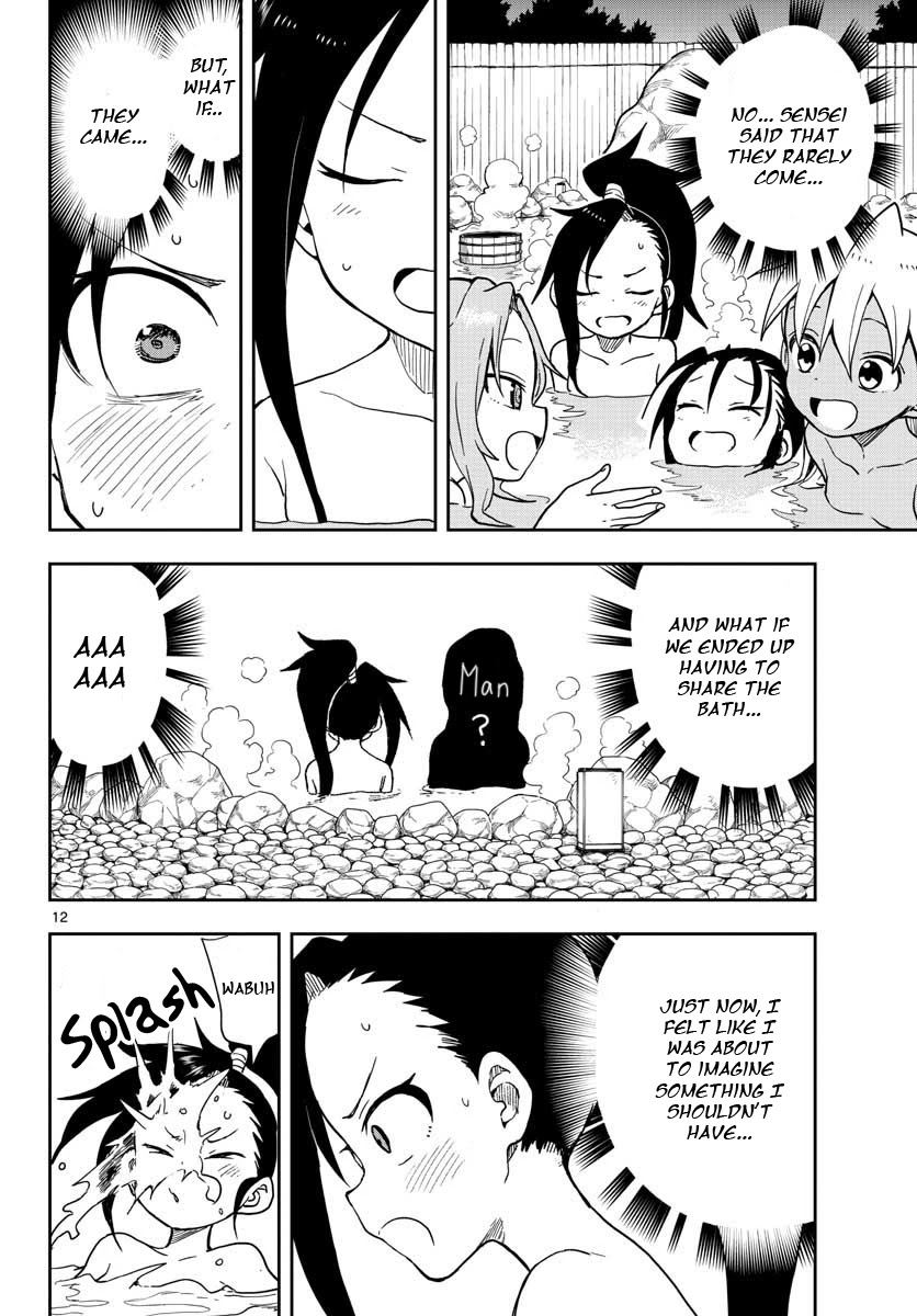 Kunoichi Tsubaki no Mune no Uchi Chapter 32 page 13 - Chapter 32: The Rules of the Onsen