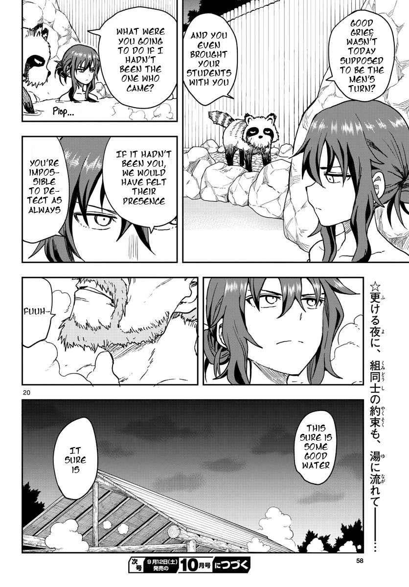 Kunoichi Tsubaki no Mune no Uchi Chapter 32 page 21 - Chapter 32: The Rules of the Onsen