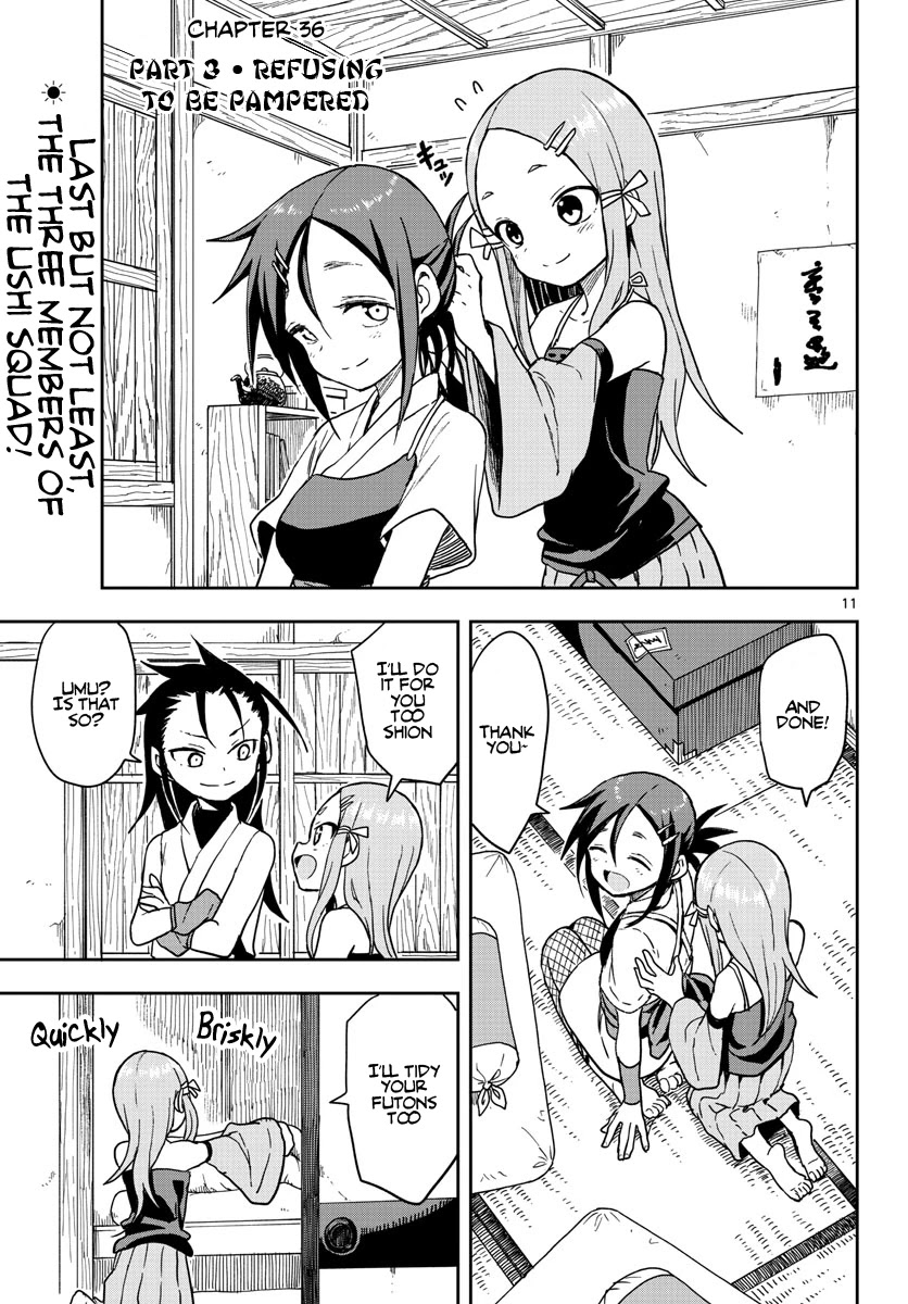 Kunoichi Tsubaki no Mune no Uchi Chapter 36 page 12 - Chapter 36: A Day in the Village