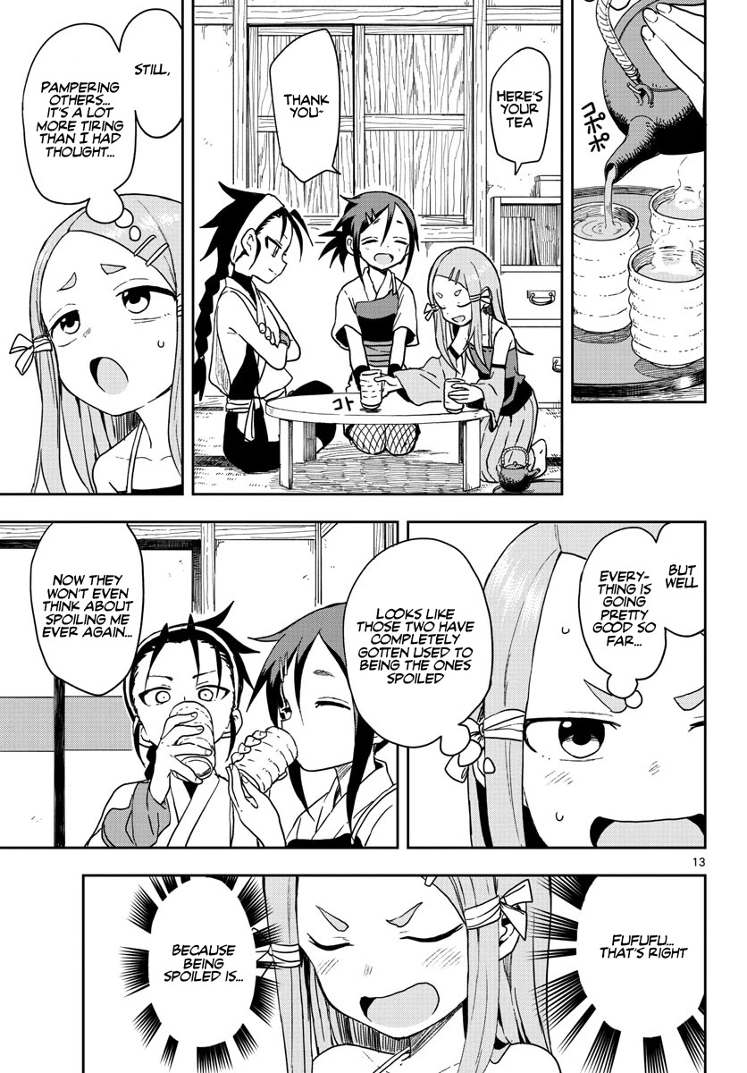 Kunoichi Tsubaki no Mune no Uchi Chapter 36 page 14 - Chapter 36: A Day in the Village