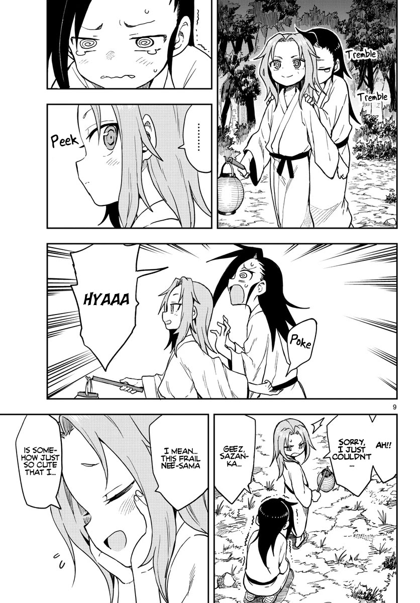 Kunoichi Tsubaki no Mune no Uchi Chapter 37 page 10 - Chapter 37: Toilet of Horrors