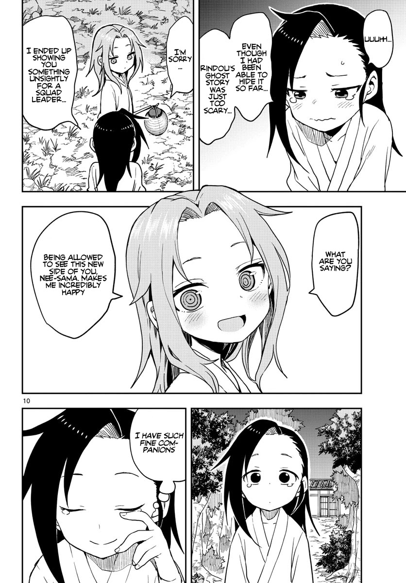 Kunoichi Tsubaki no Mune no Uchi Chapter 37 page 11 - Chapter 37: Toilet of Horrors