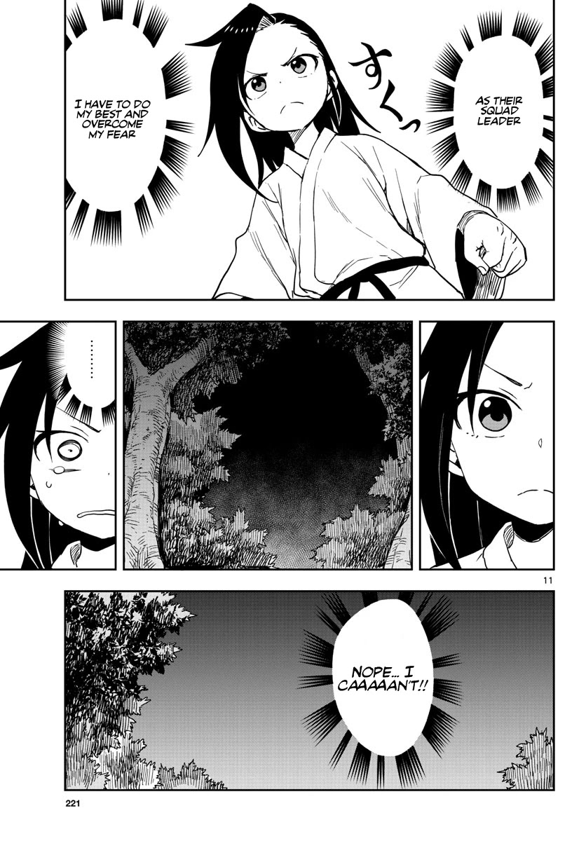 Kunoichi Tsubaki no Mune no Uchi Chapter 37 page 12 - Chapter 37: Toilet of Horrors