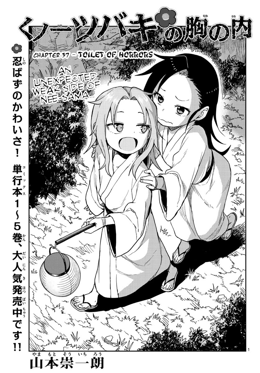Kunoichi Tsubaki no Mune no Uchi Chapter 37 page 2 - Chapter 37: Toilet of Horrors