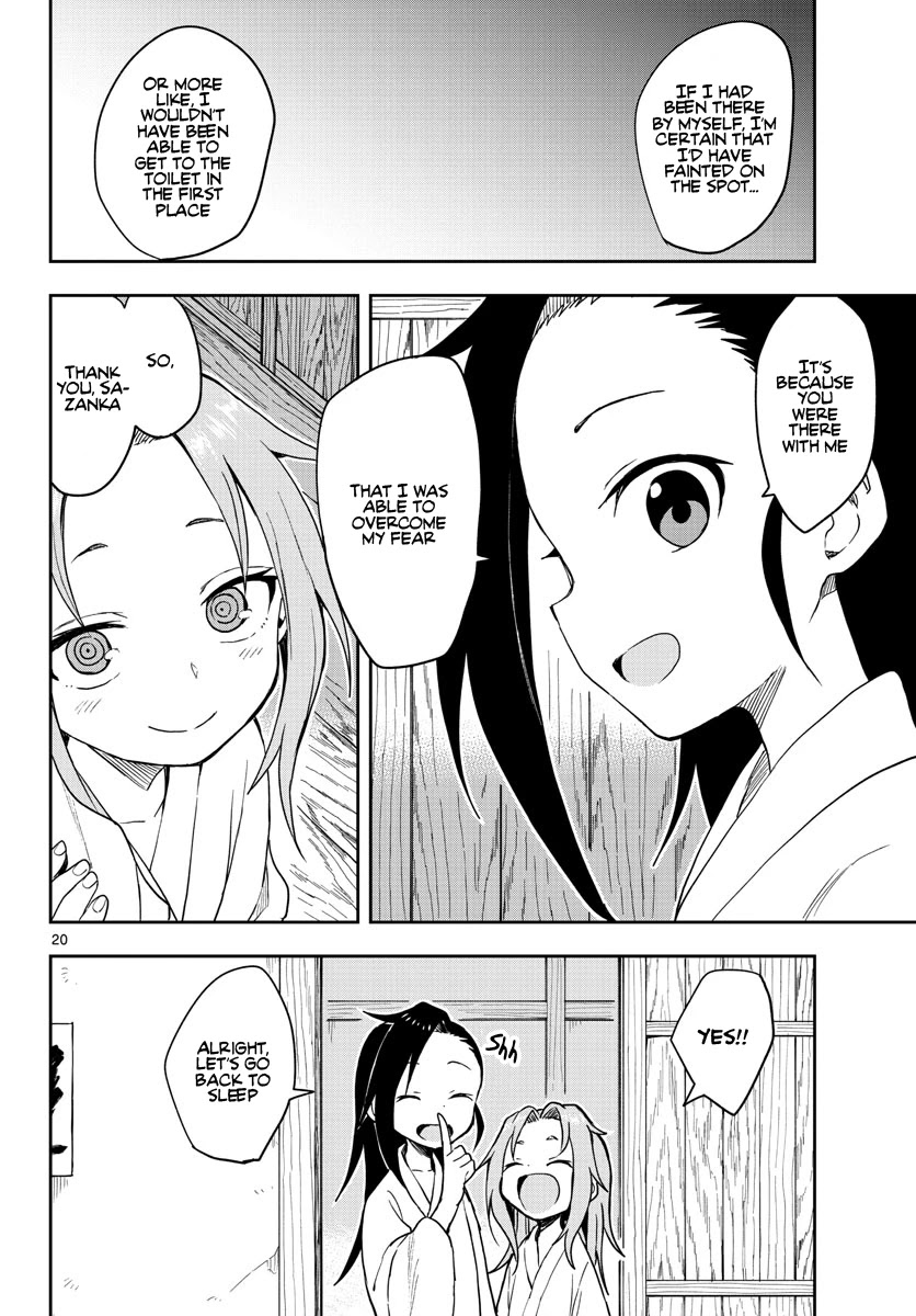 Kunoichi Tsubaki no Mune no Uchi Chapter 37 page 21 - Chapter 37: Toilet of Horrors