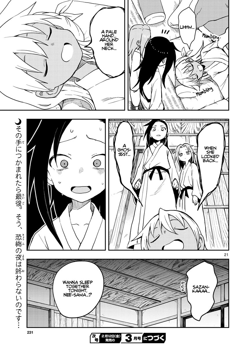 Kunoichi Tsubaki no Mune no Uchi Chapter 37 page 22 - Chapter 37: Toilet of Horrors