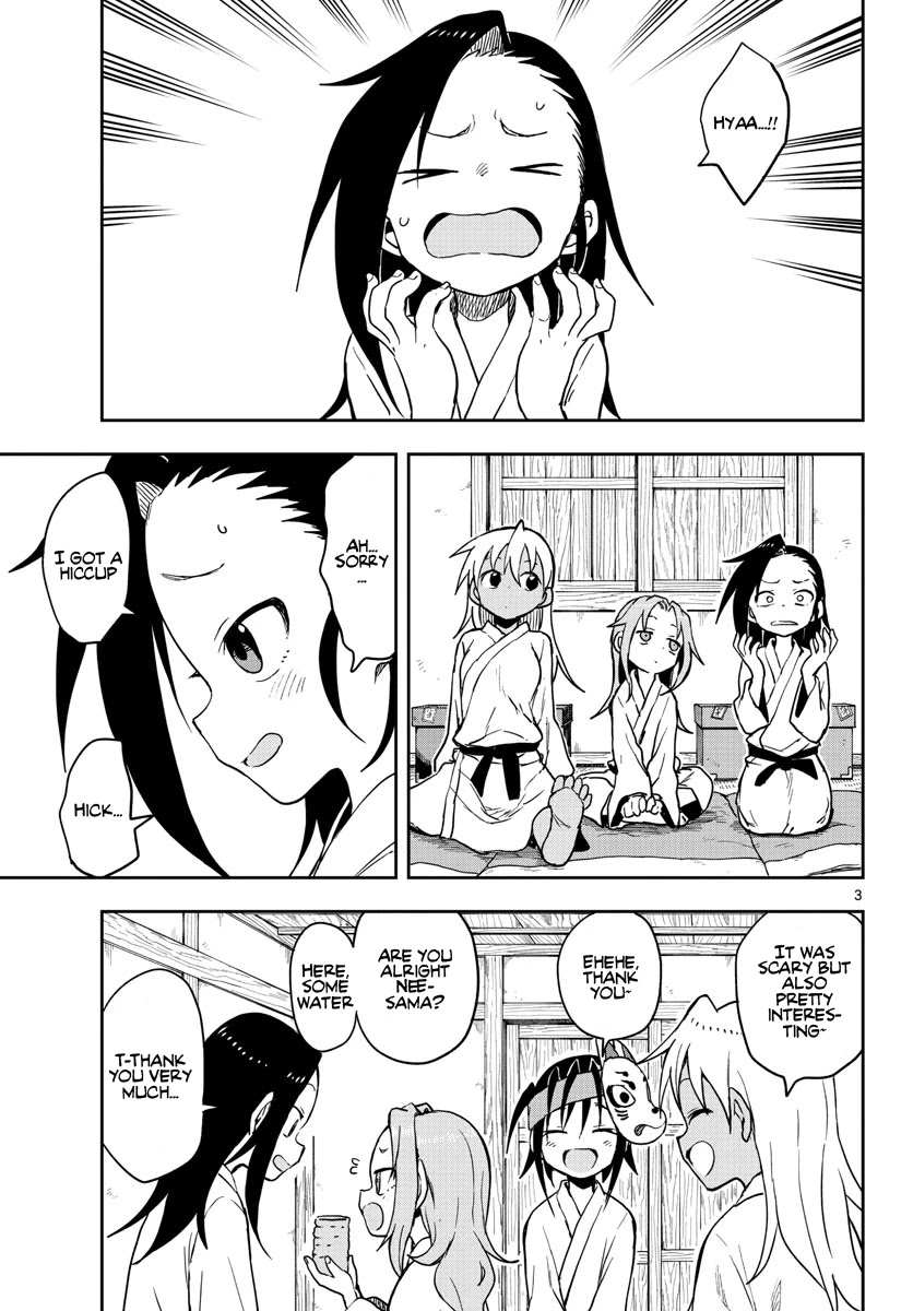 Kunoichi Tsubaki no Mune no Uchi Chapter 37 page 4 - Chapter 37: Toilet of Horrors