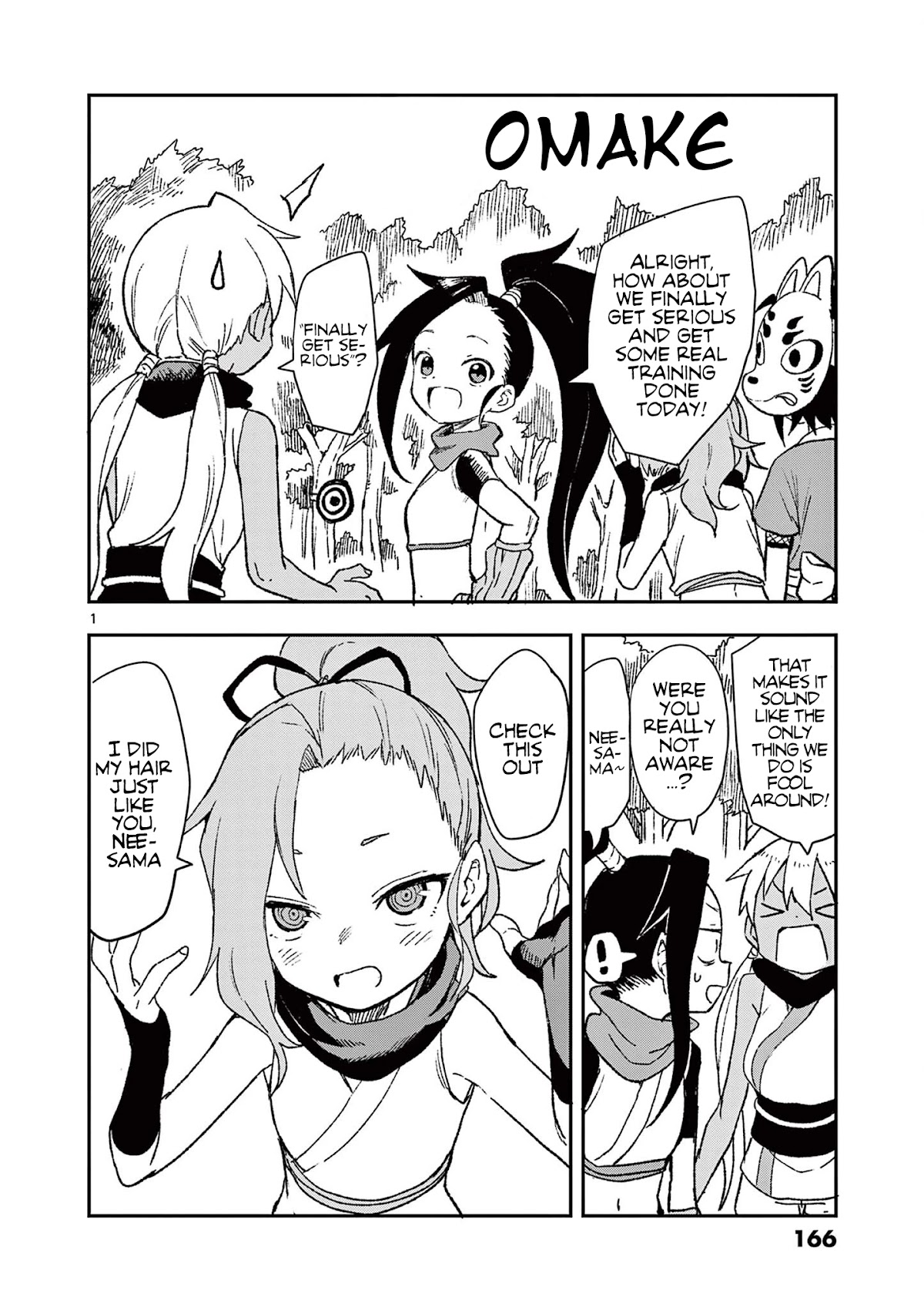 Kunoichi Tsubaki no Mune no Uchi Chapter 38.5 page 5 - Chapter 38.5: Extras