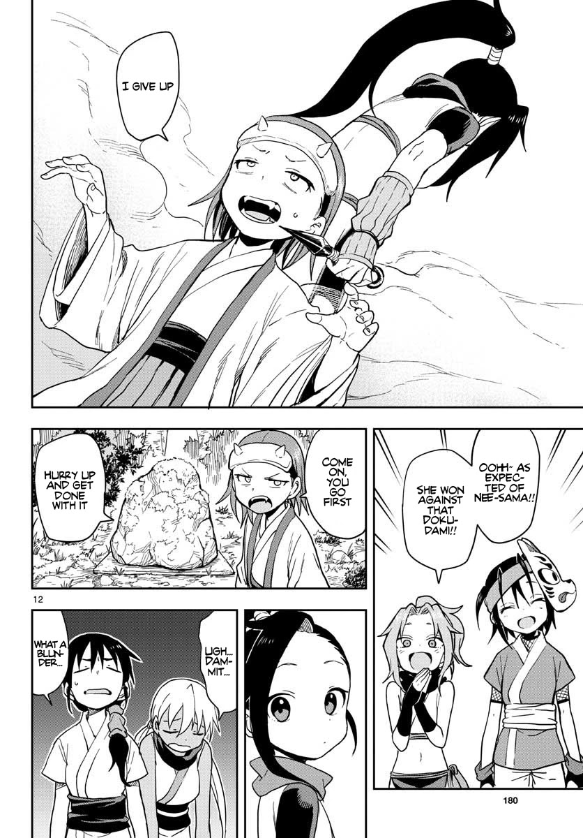 Kunoichi Tsubaki no Mune no Uchi Chapter 38 page 13 - Chapter 38: Strength Stone