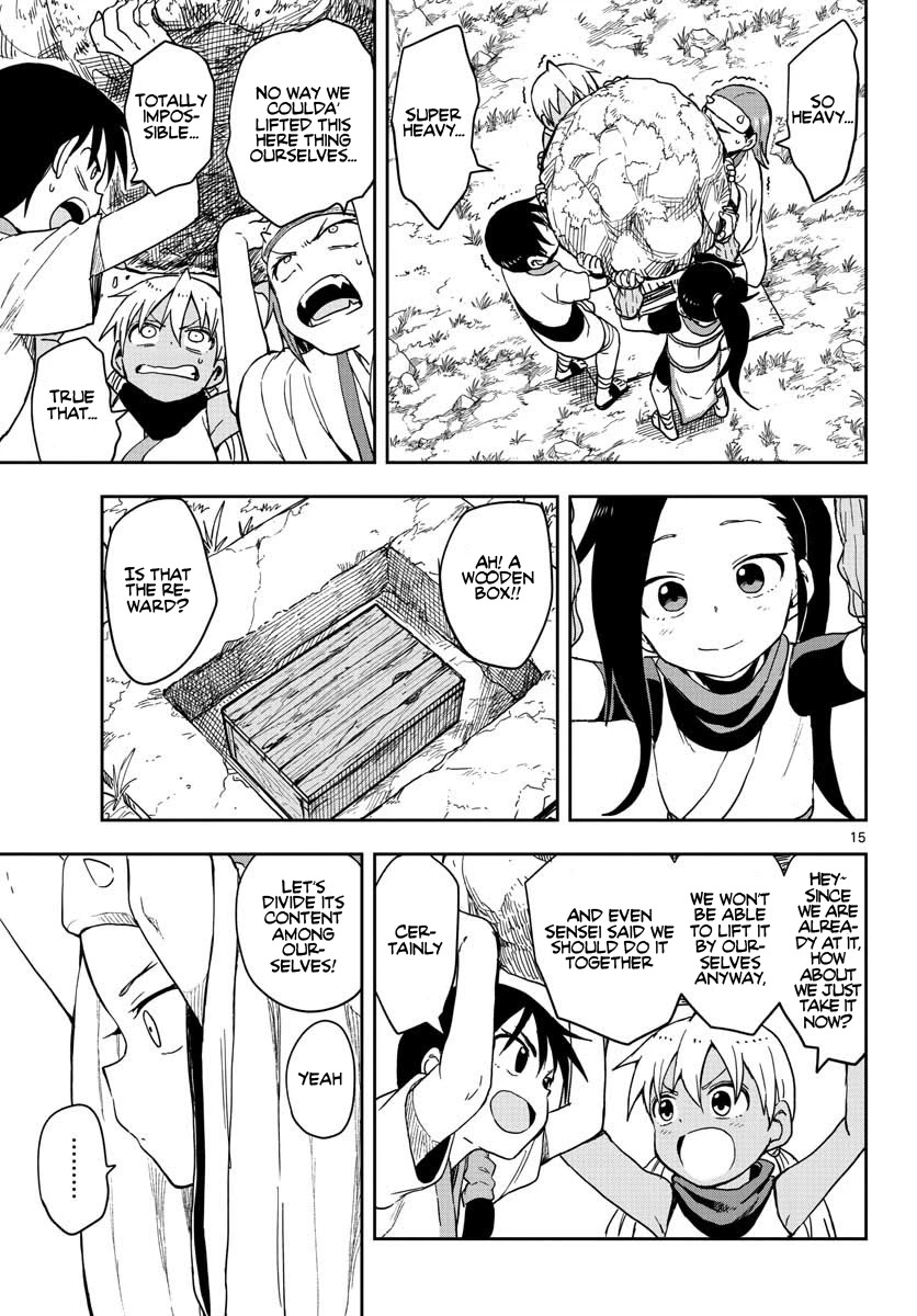 Kunoichi Tsubaki no Mune no Uchi Chapter 38 page 16 - Chapter 38: Strength Stone