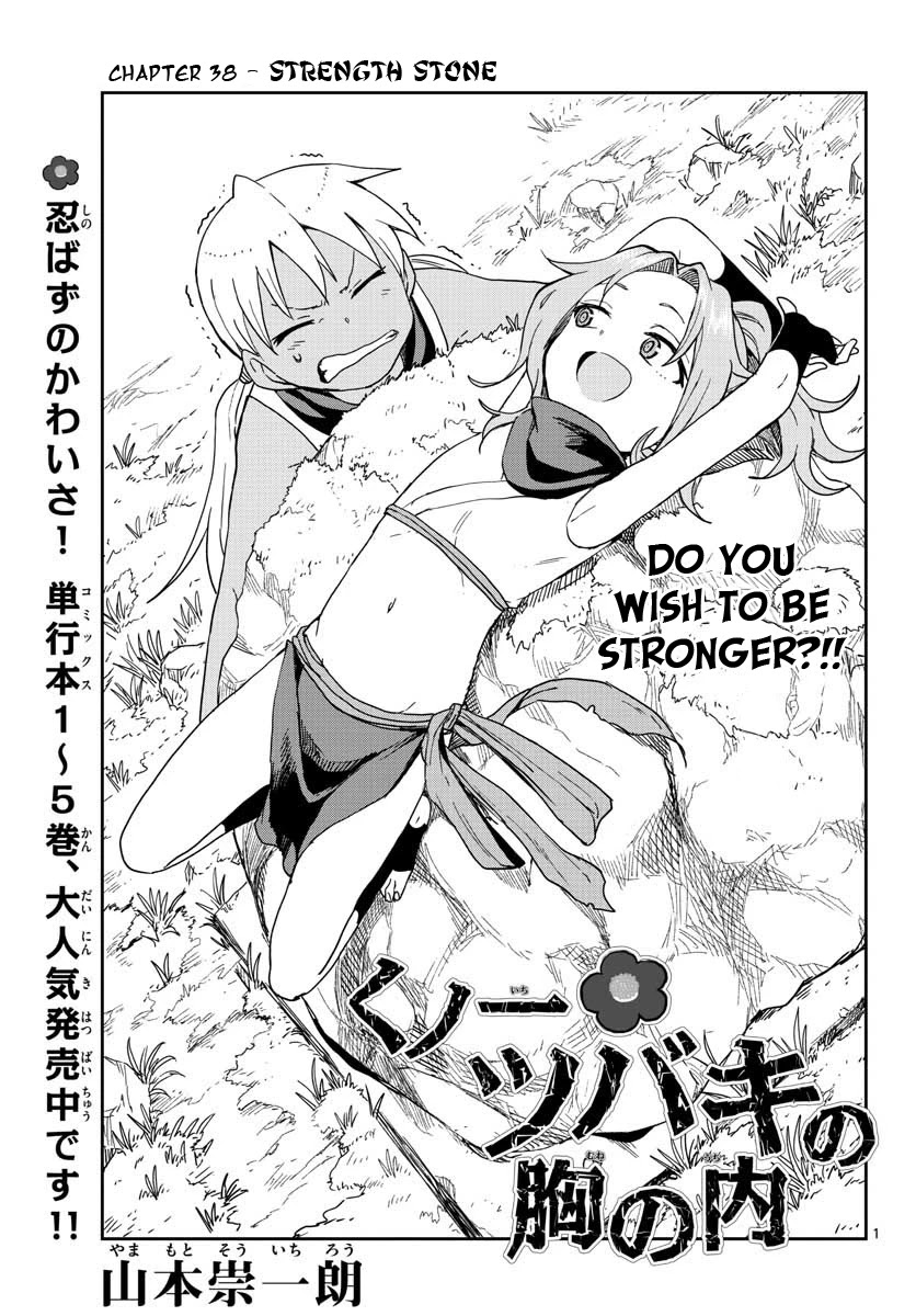 Kunoichi Tsubaki no Mune no Uchi Chapter 38 page 2 - Chapter 38: Strength Stone