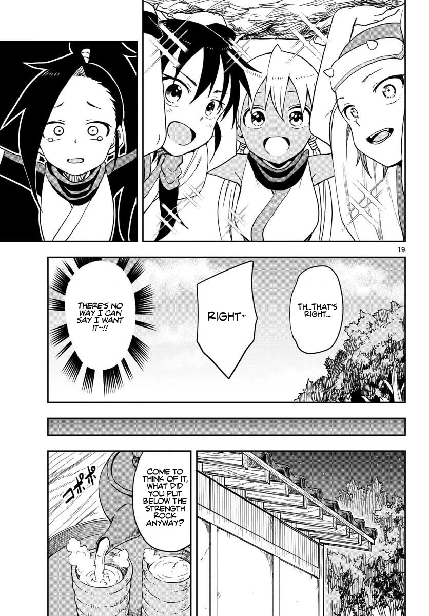 Kunoichi Tsubaki no Mune no Uchi Chapter 38 page 20 - Chapter 38: Strength Stone