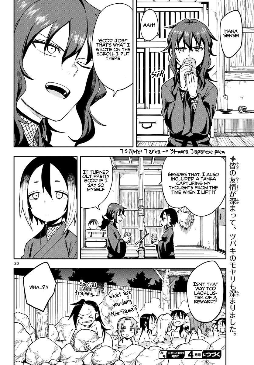 Kunoichi Tsubaki no Mune no Uchi Chapter 38 page 21 - Chapter 38: Strength Stone