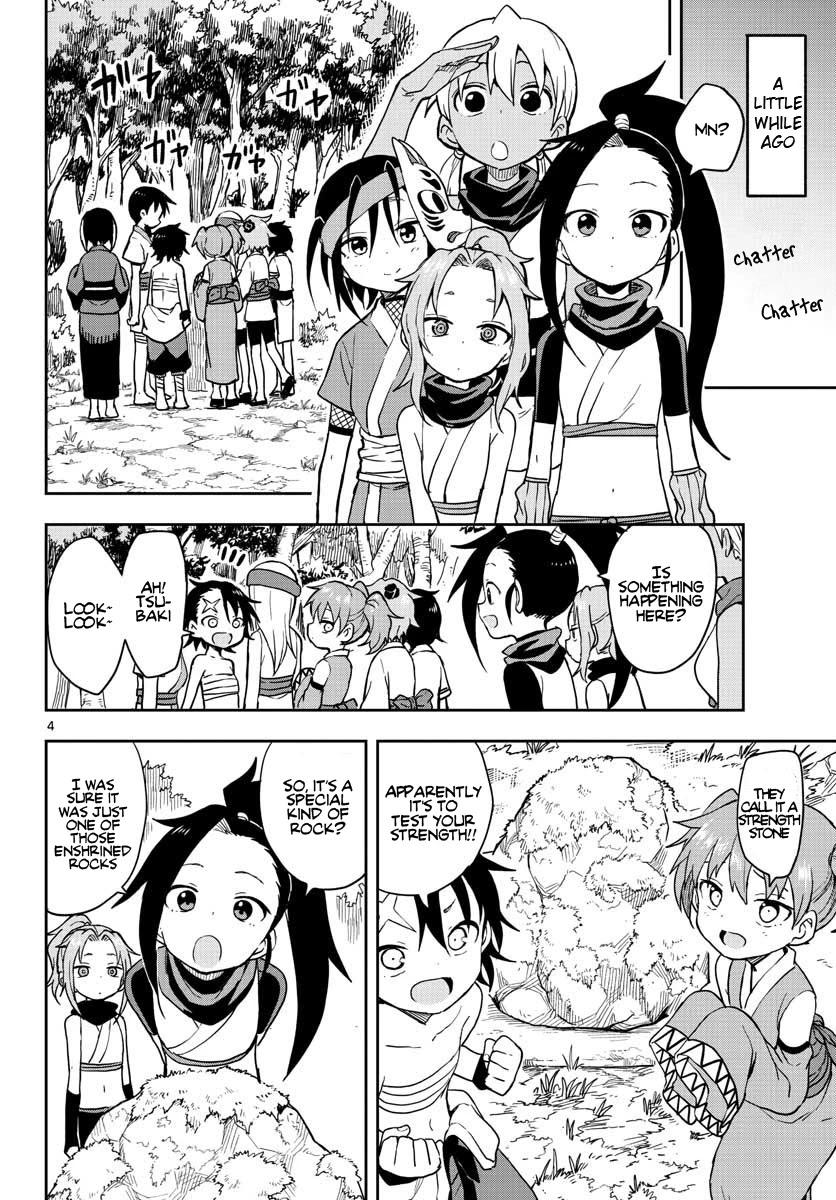 Kunoichi Tsubaki no Mune no Uchi Chapter 38 page 5 - Chapter 38: Strength Stone