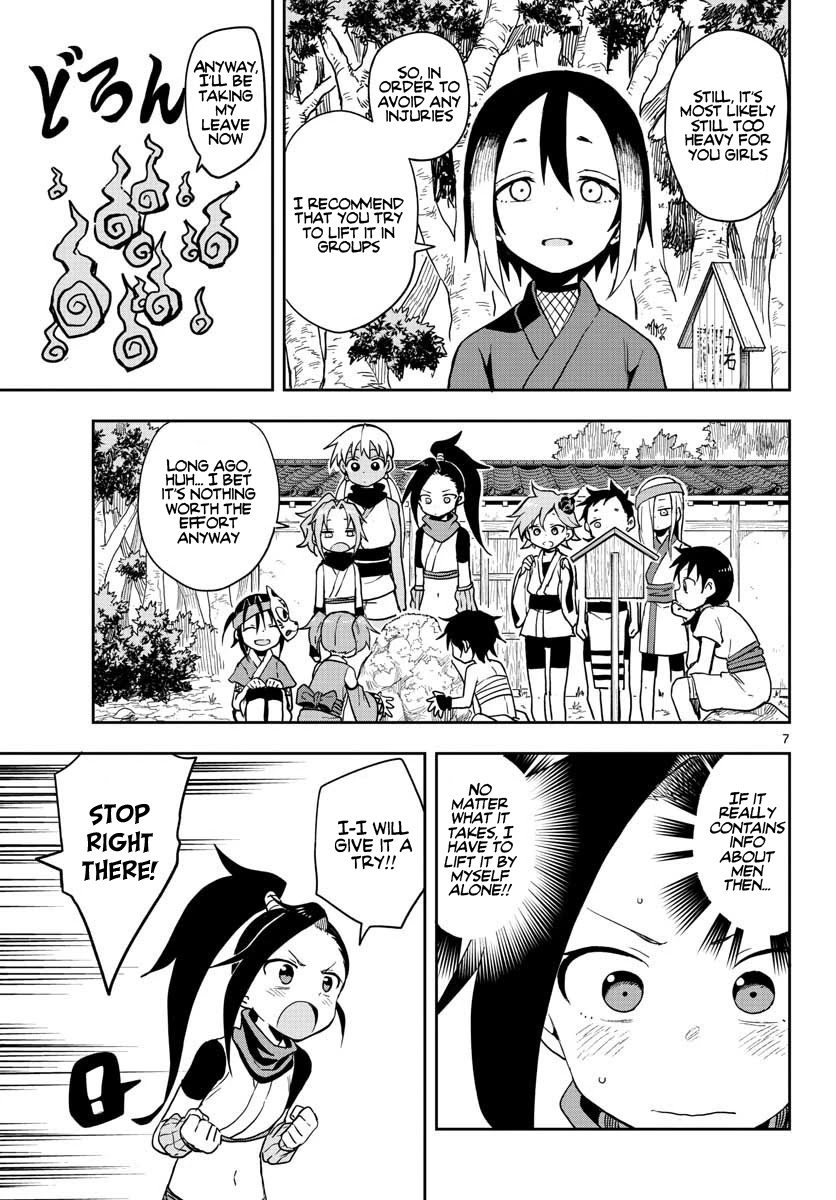 Kunoichi Tsubaki no Mune no Uchi Chapter 38 page 8 - Chapter 38: Strength Stone