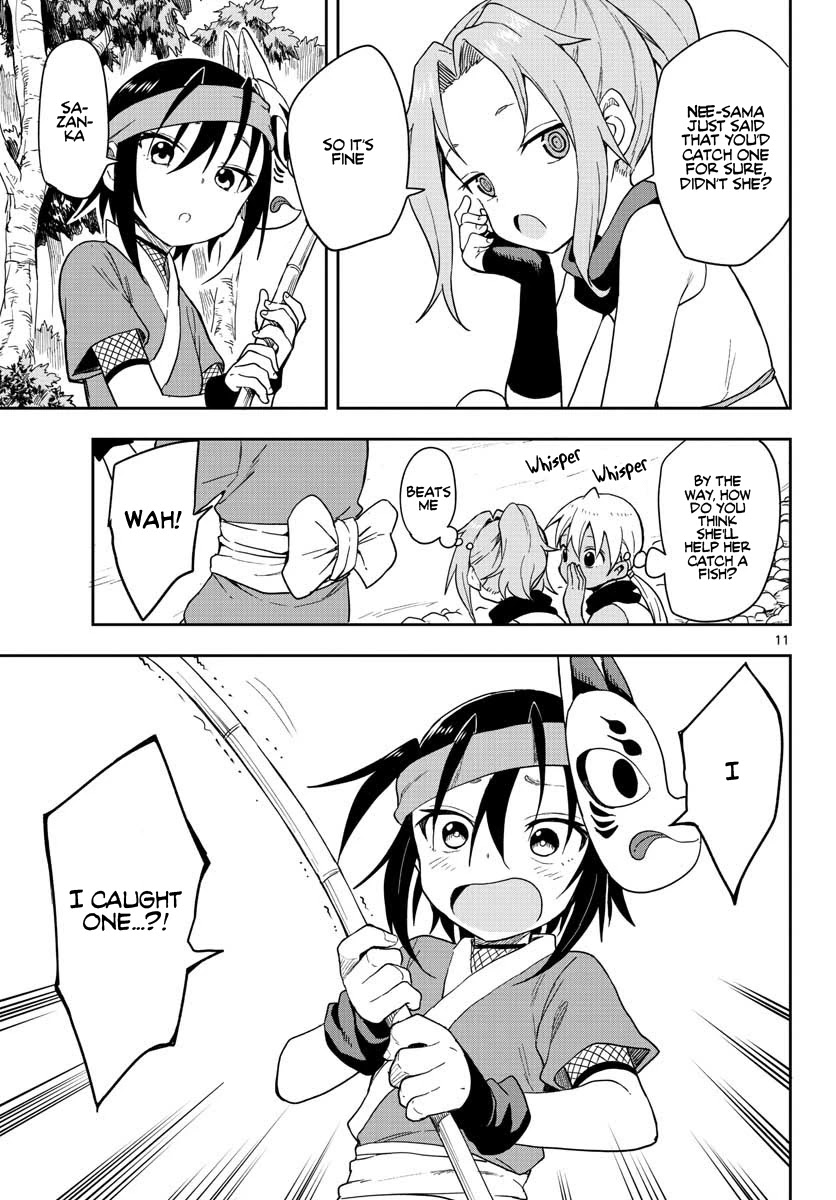 Kunoichi Tsubaki no Mune no Uchi Chapter 39 page 12 - Chapter 39: Fishing Contest