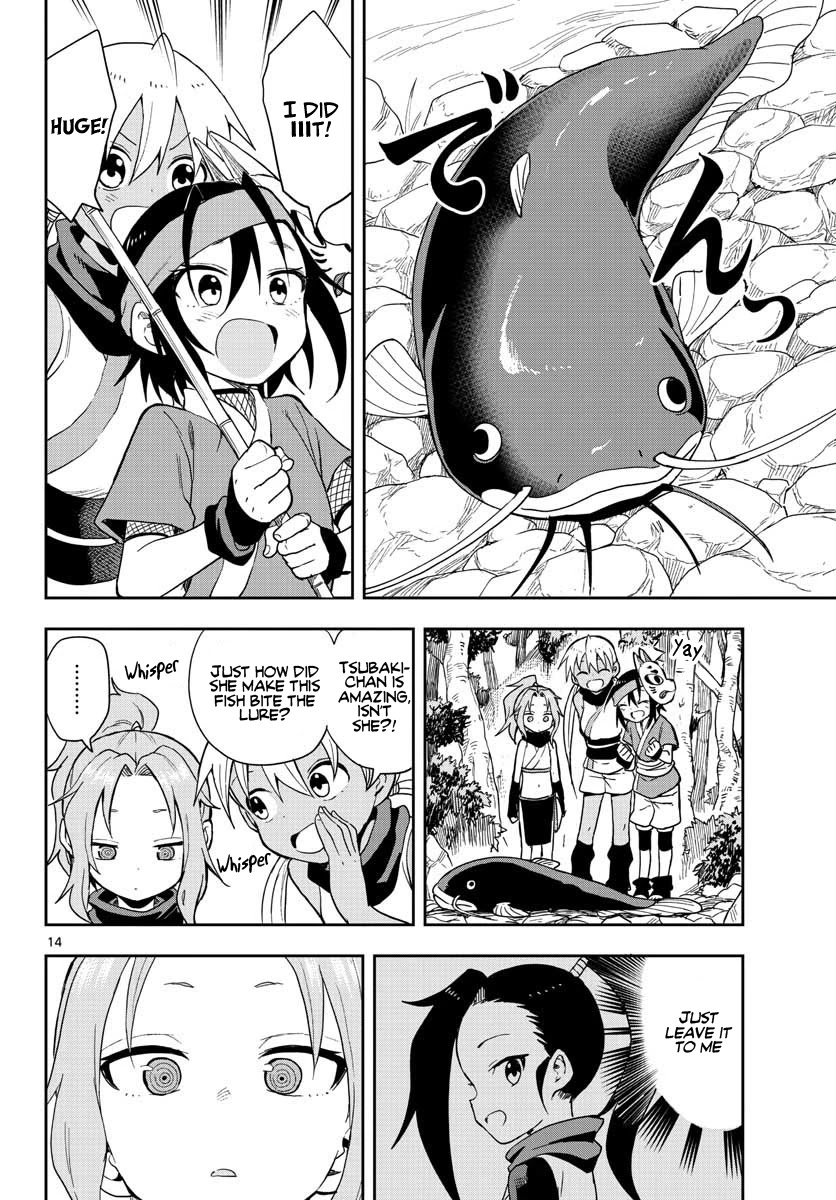 Kunoichi Tsubaki no Mune no Uchi Chapter 39 page 15 - Chapter 39: Fishing Contest