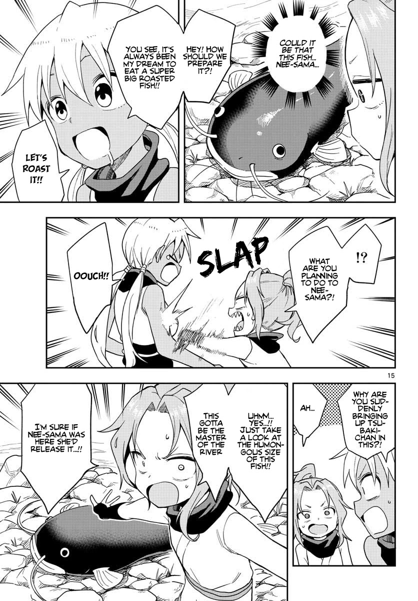 Kunoichi Tsubaki no Mune no Uchi Chapter 39 page 16 - Chapter 39: Fishing Contest