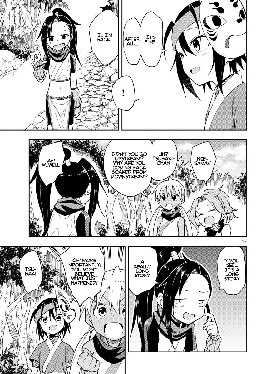Kunoichi Tsubaki no Mune no Uchi Chapter 39 page 18 - Chapter 39: Fishing Contest