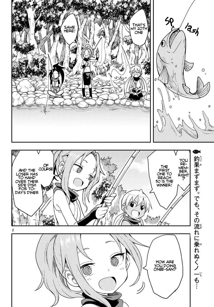 Kunoichi Tsubaki no Mune no Uchi Chapter 39 page 3 - Chapter 39: Fishing Contest