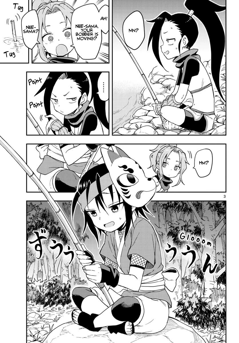 Kunoichi Tsubaki no Mune no Uchi Chapter 39 page 4 - Chapter 39: Fishing Contest