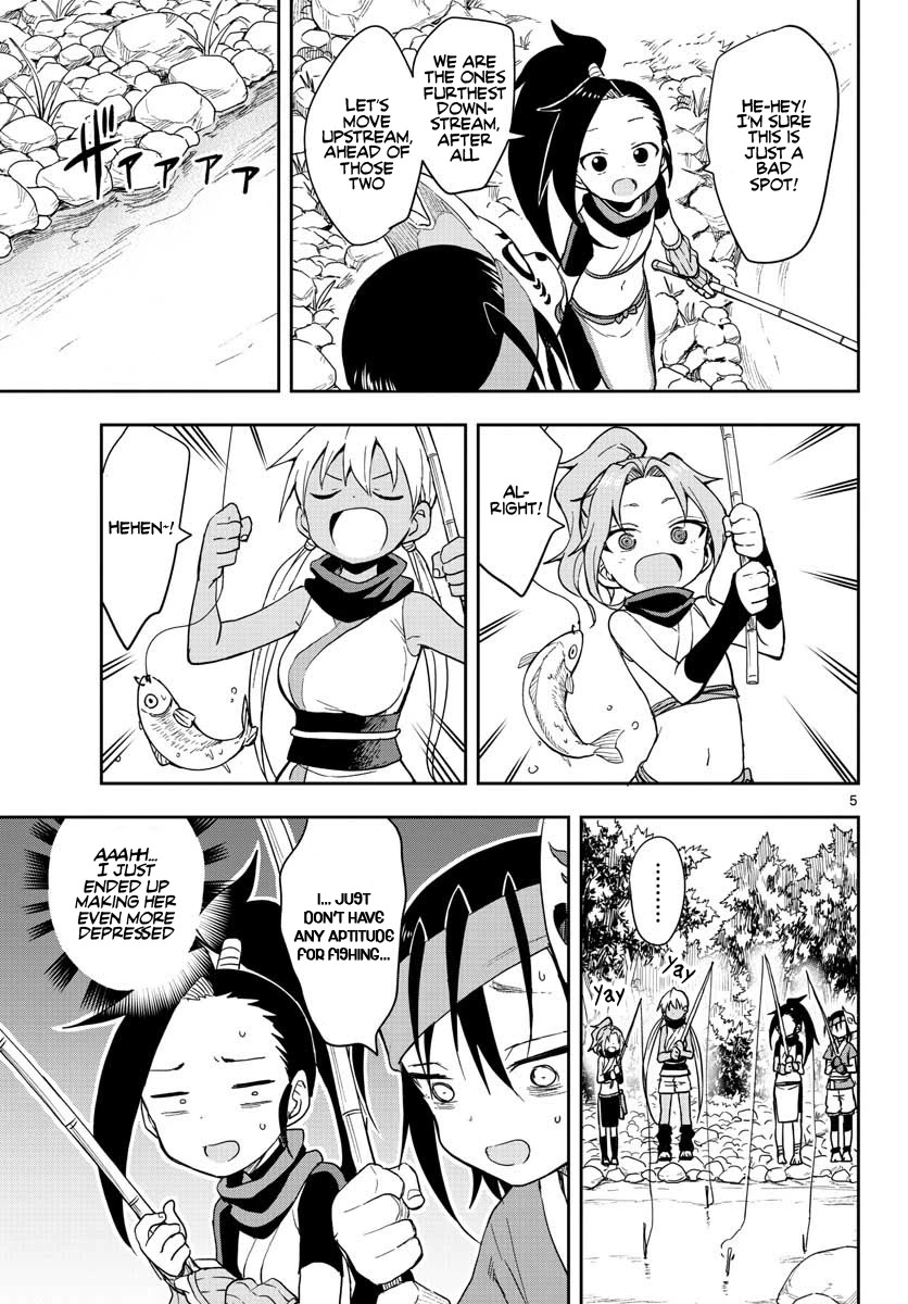 Kunoichi Tsubaki no Mune no Uchi Chapter 39 page 6 - Chapter 39: Fishing Contest